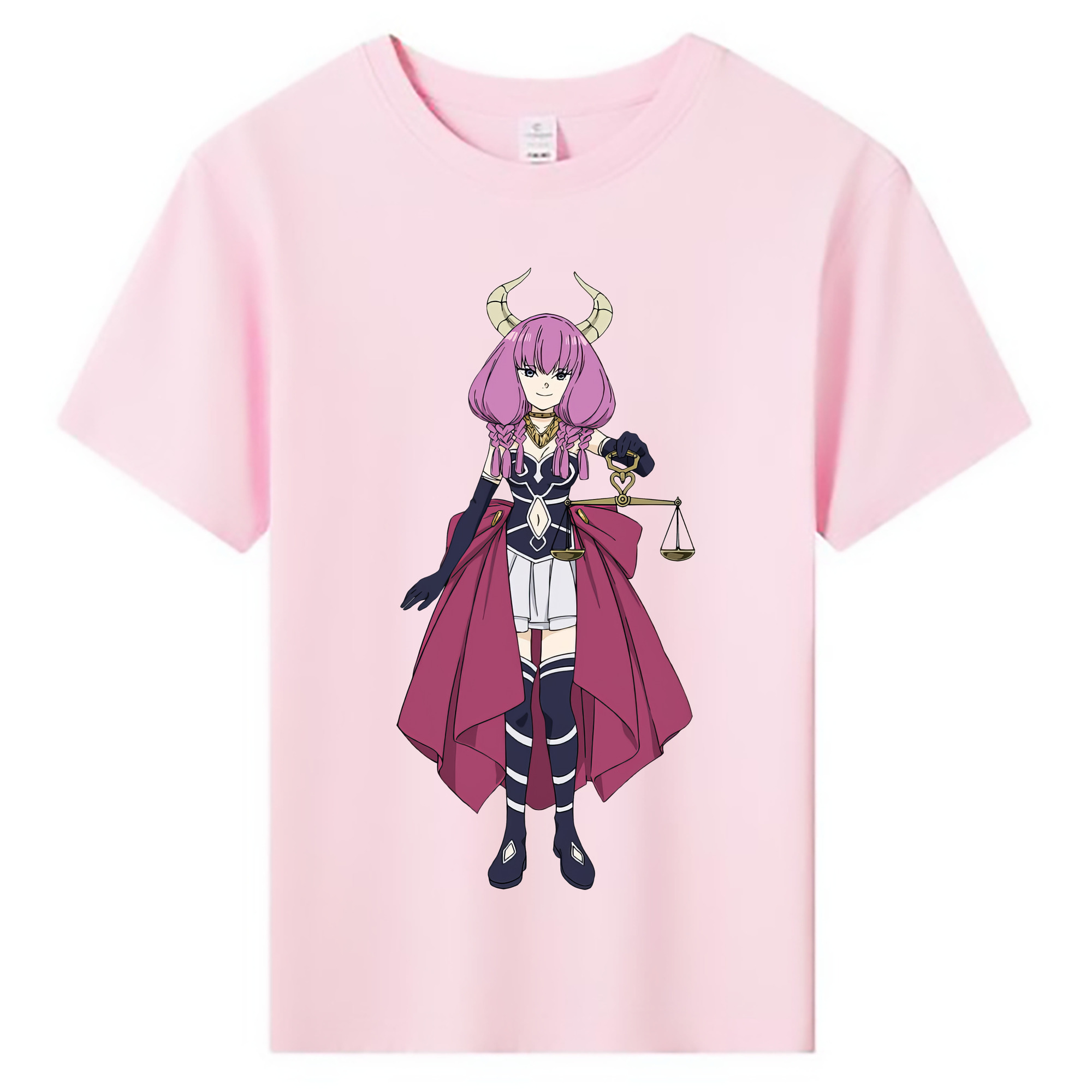 （画像用） 葬送のフリーレン Frieren 綿100％キッズTシャツ（フロントプリント）