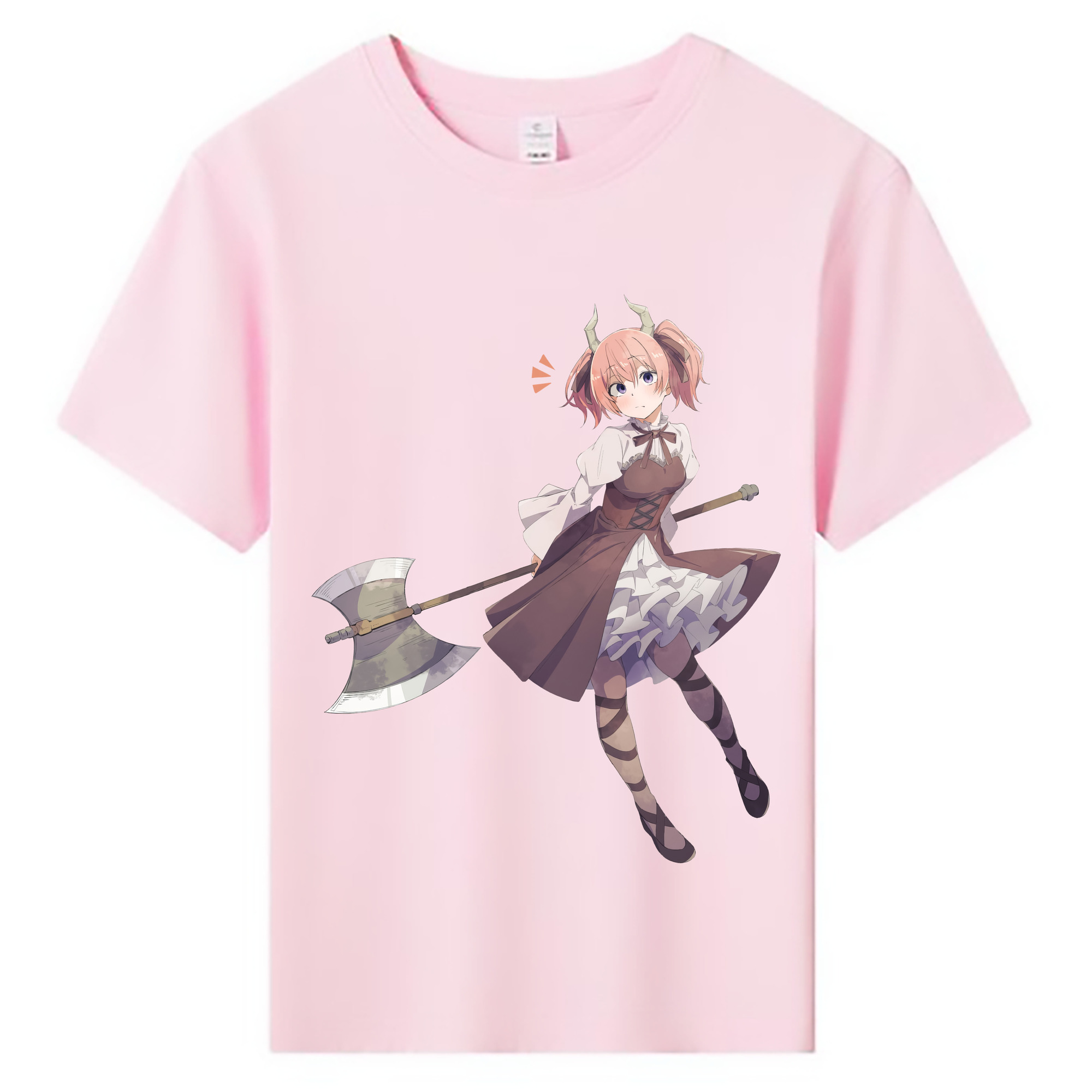（画像用） 葬送のフリーレン Frieren 綿100％キッズTシャツ（フロントプリント）