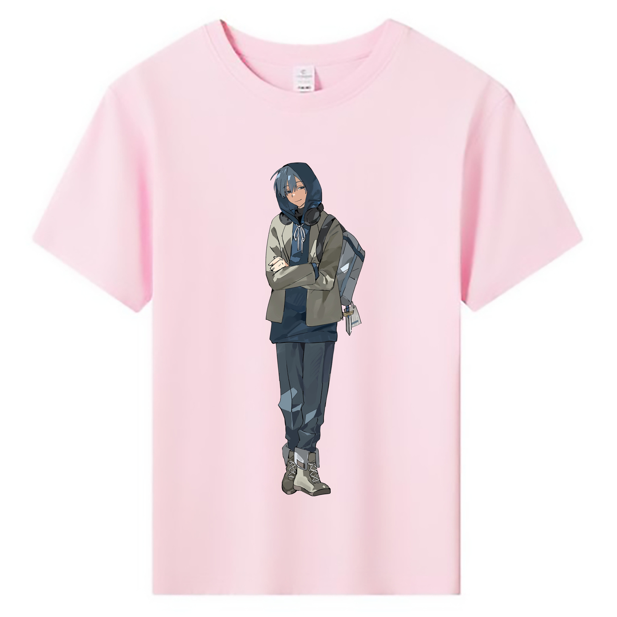 （画像用） 葬送のフリーレン Frieren 綿100％キッズTシャツ（フロントプリント）