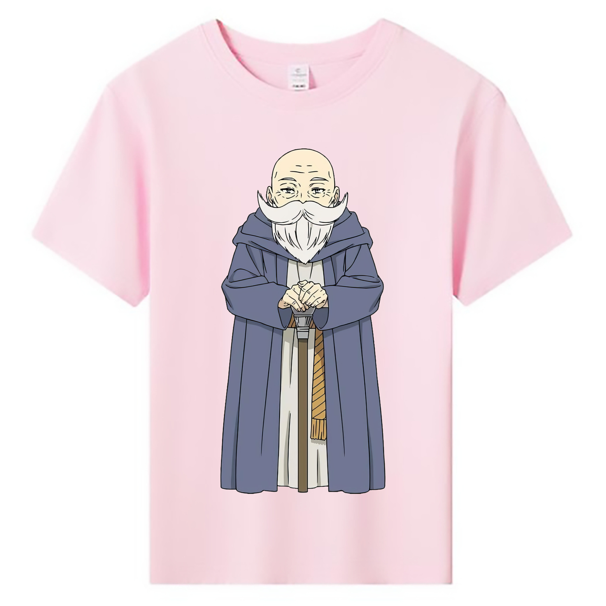 （画像用） 葬送のフリーレン Frieren 綿100％キッズTシャツ（フロントプリント）
