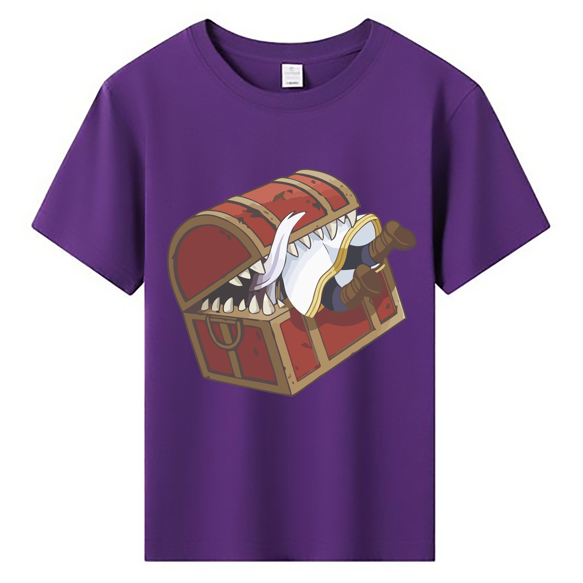 （画像用） 葬送のフリーレン Frieren 綿100％キッズTシャツ（フロントプリント）