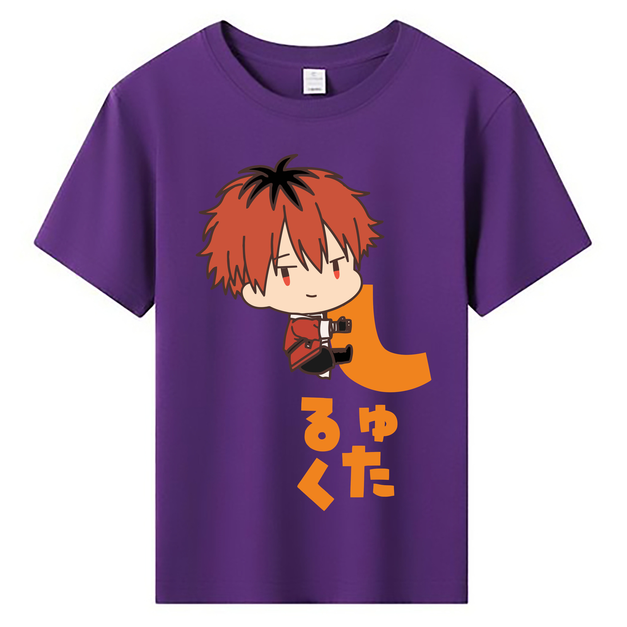 （画像用） 葬送のフリーレン Frieren 綿100％キッズTシャツ（フロントプリント）