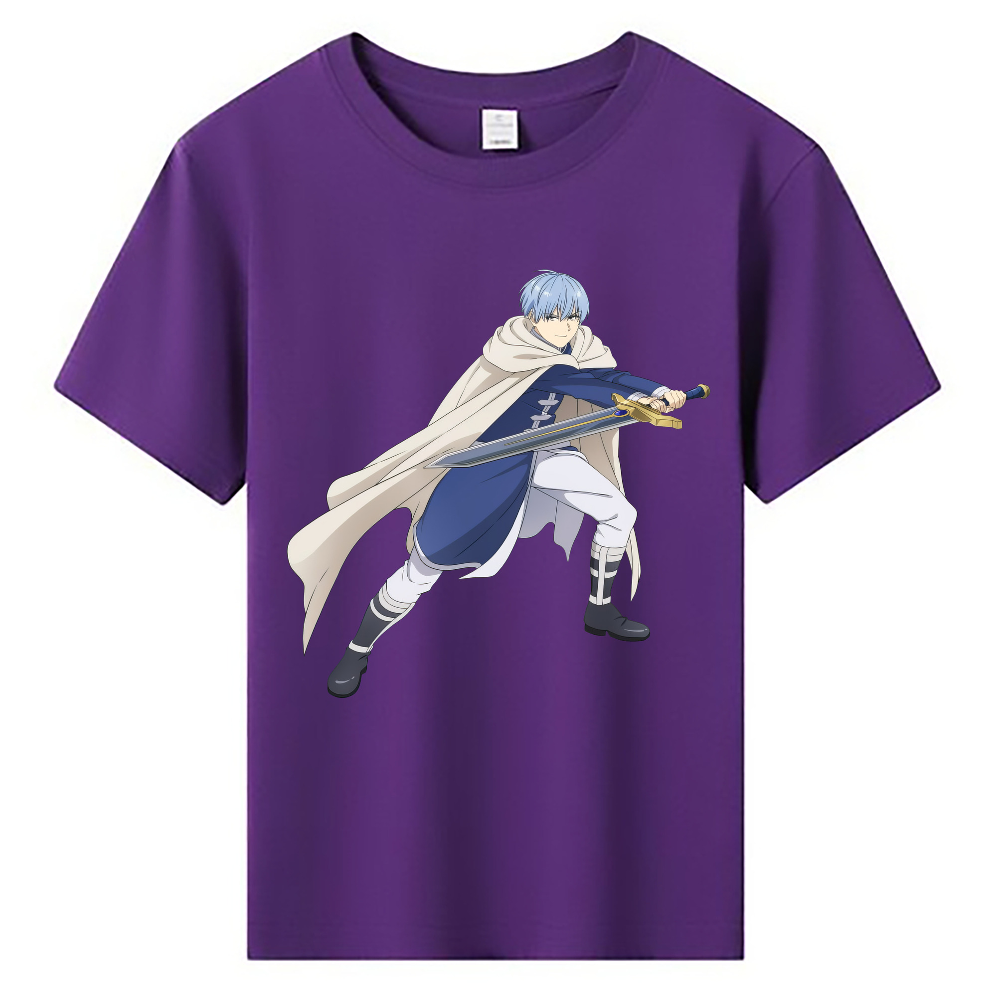 （画像用） 葬送のフリーレン Frieren 綿100％キッズTシャツ（フロントプリント）