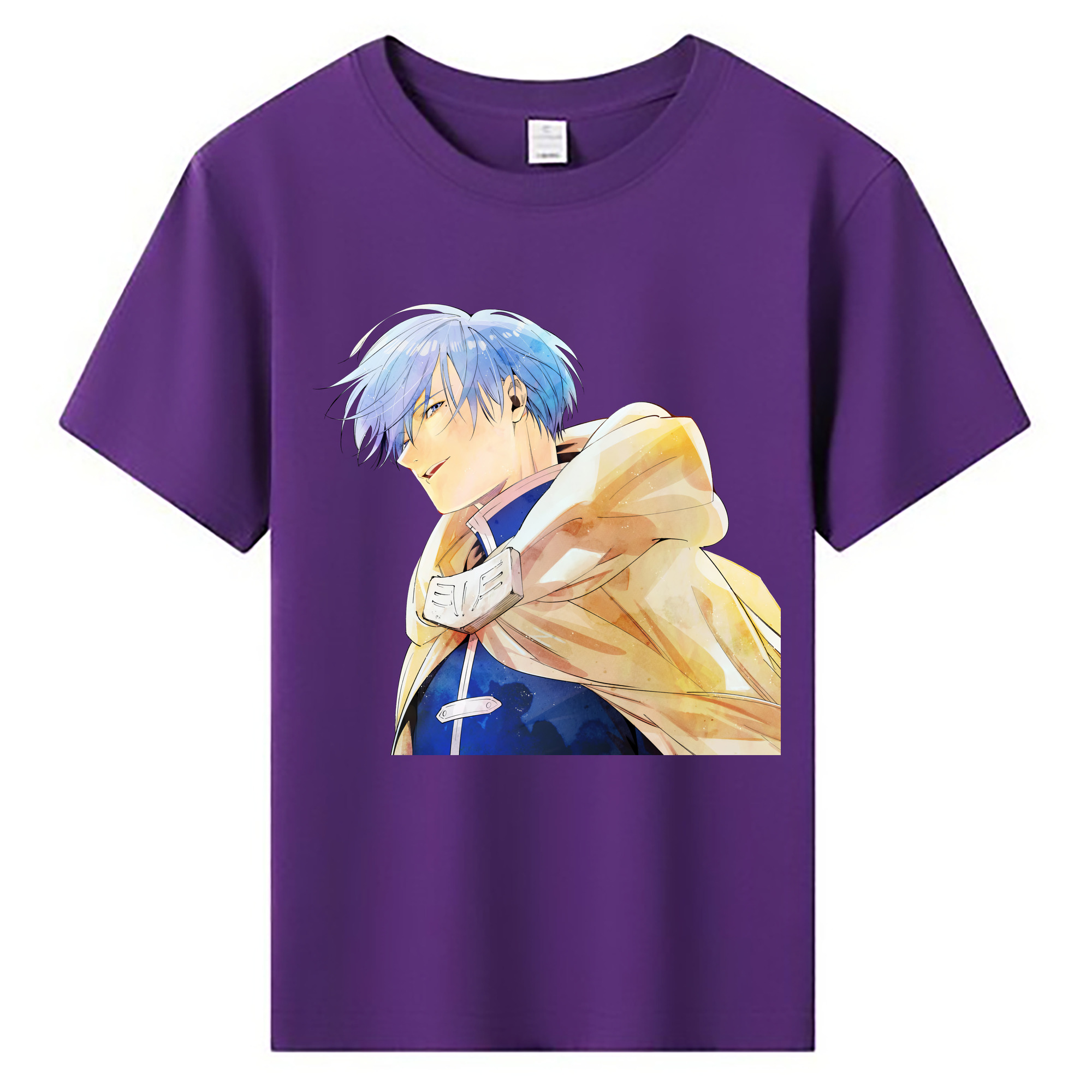 （画像用） 葬送のフリーレン Frieren 綿100％キッズTシャツ（フロントプリント）