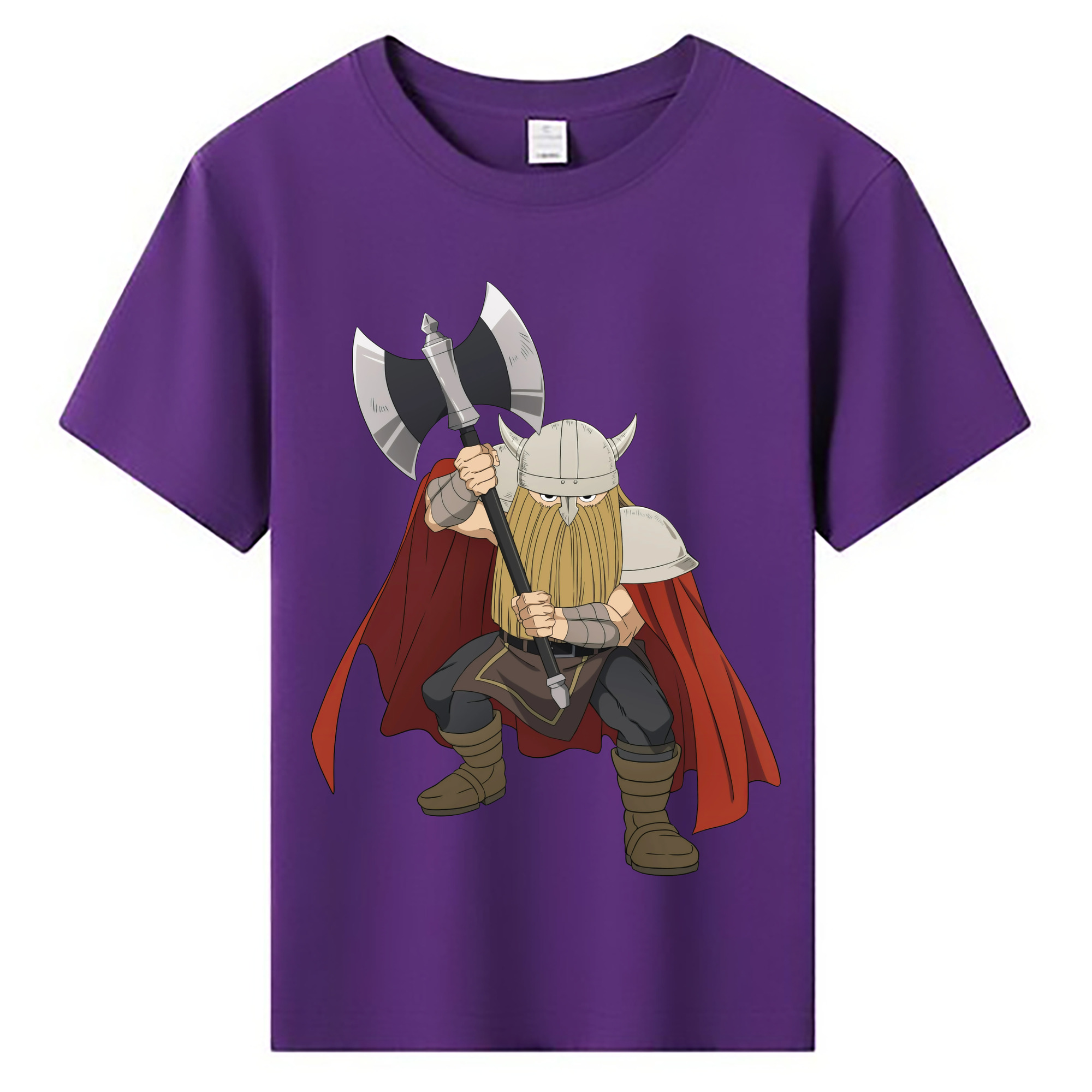 （画像用） 葬送のフリーレン Frieren 綿100％キッズTシャツ（フロントプリント）