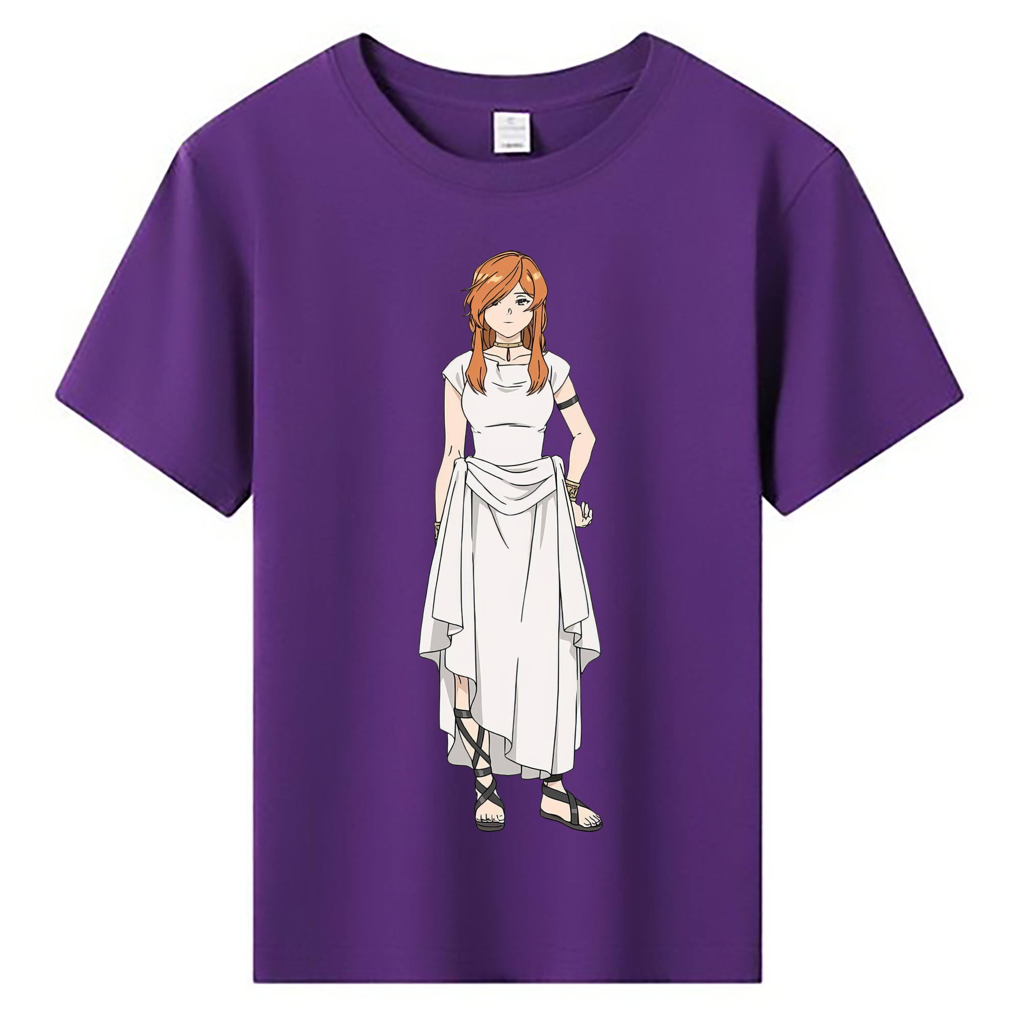 （画像用） 葬送のフリーレン Frieren 綿100％キッズTシャツ（フロントプリント）