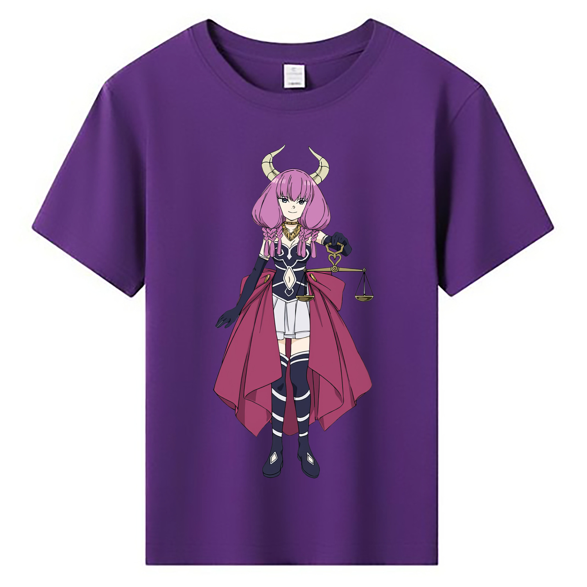 （画像用） 葬送のフリーレン Frieren 綿100％キッズTシャツ（フロントプリント）