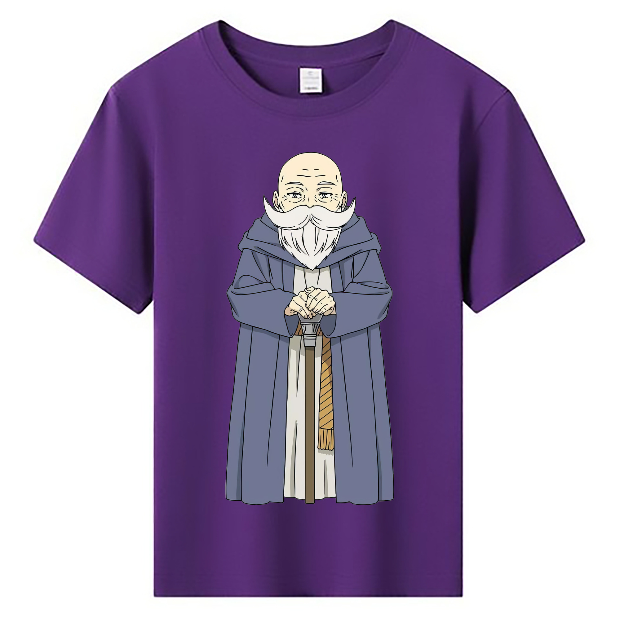 （画像用） 葬送のフリーレン Frieren 綿100％キッズTシャツ（フロントプリント）