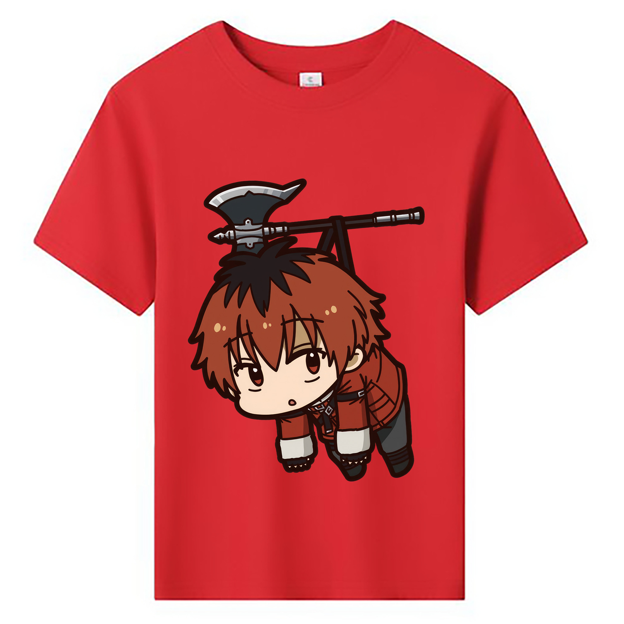 （画像用） 葬送のフリーレン Frieren 綿100％キッズTシャツ（フロントプリント）