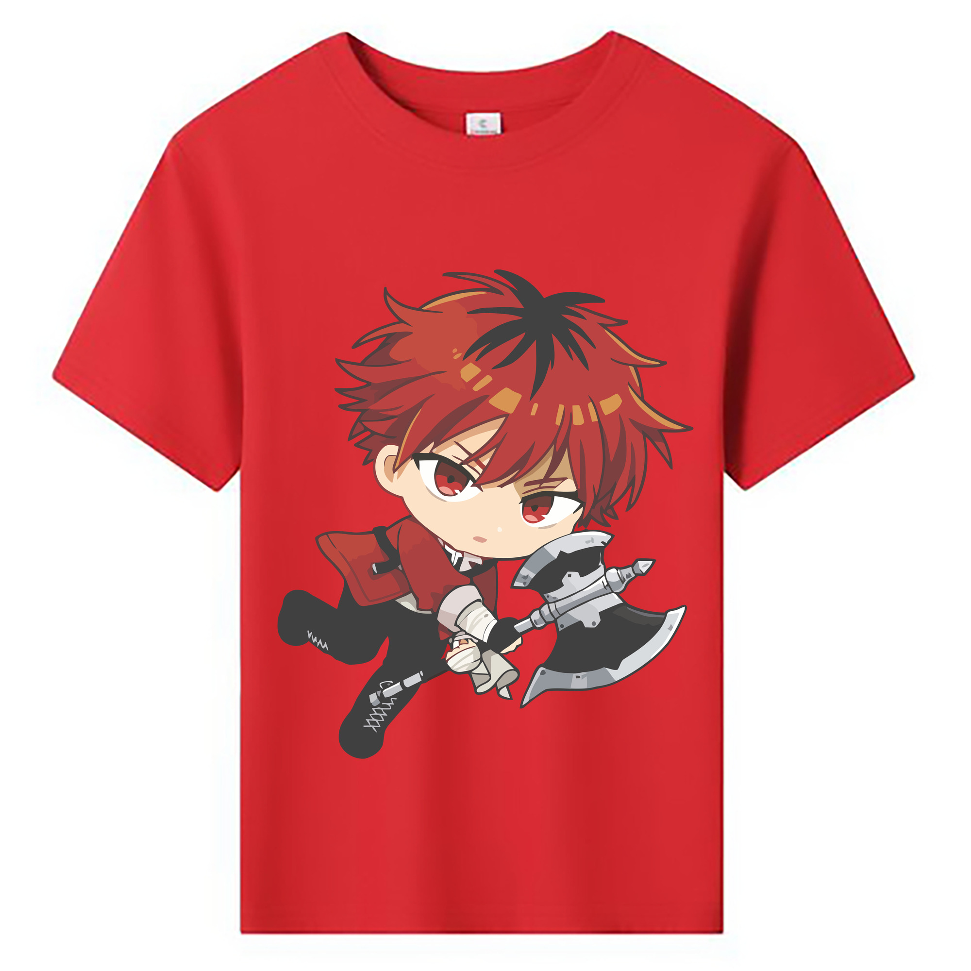 （画像用） 葬送のフリーレン Frieren 綿100％キッズTシャツ（フロントプリント）