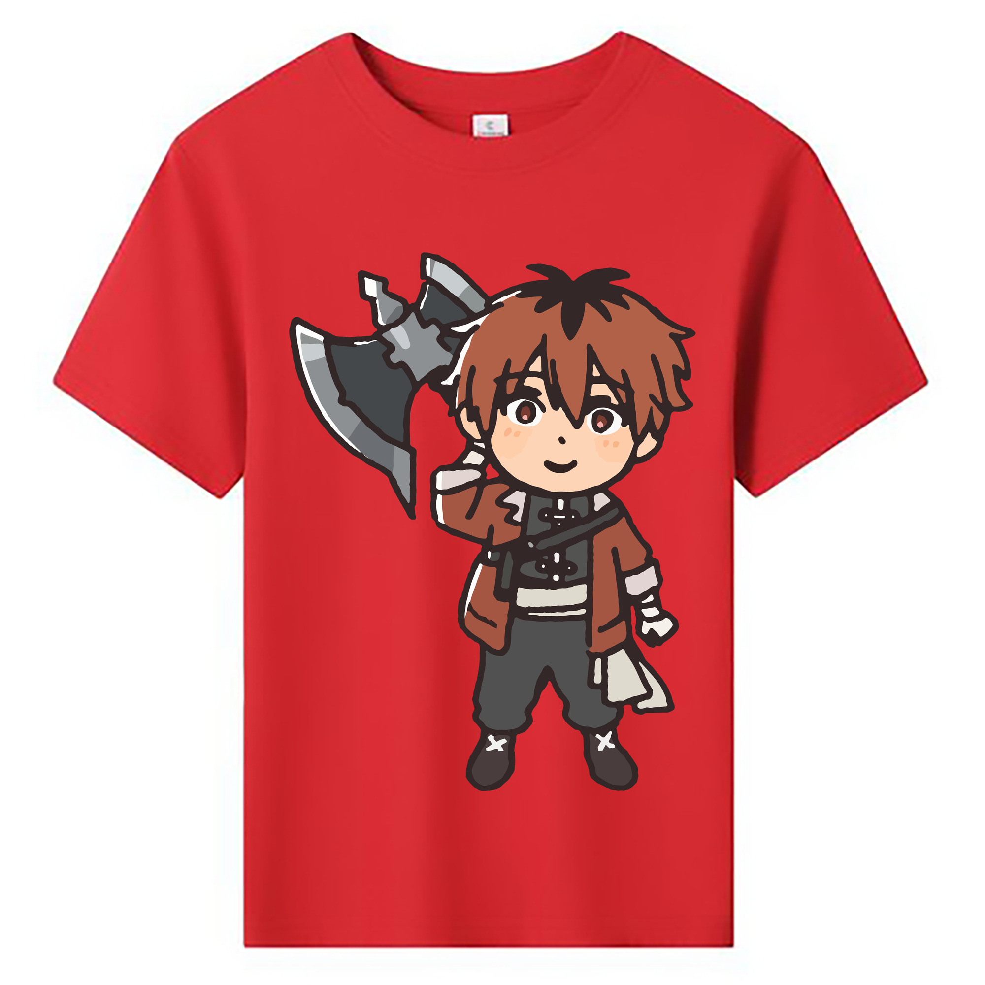 （画像用） 葬送のフリーレン Frieren 綿100％キッズTシャツ（フロントプリント）
