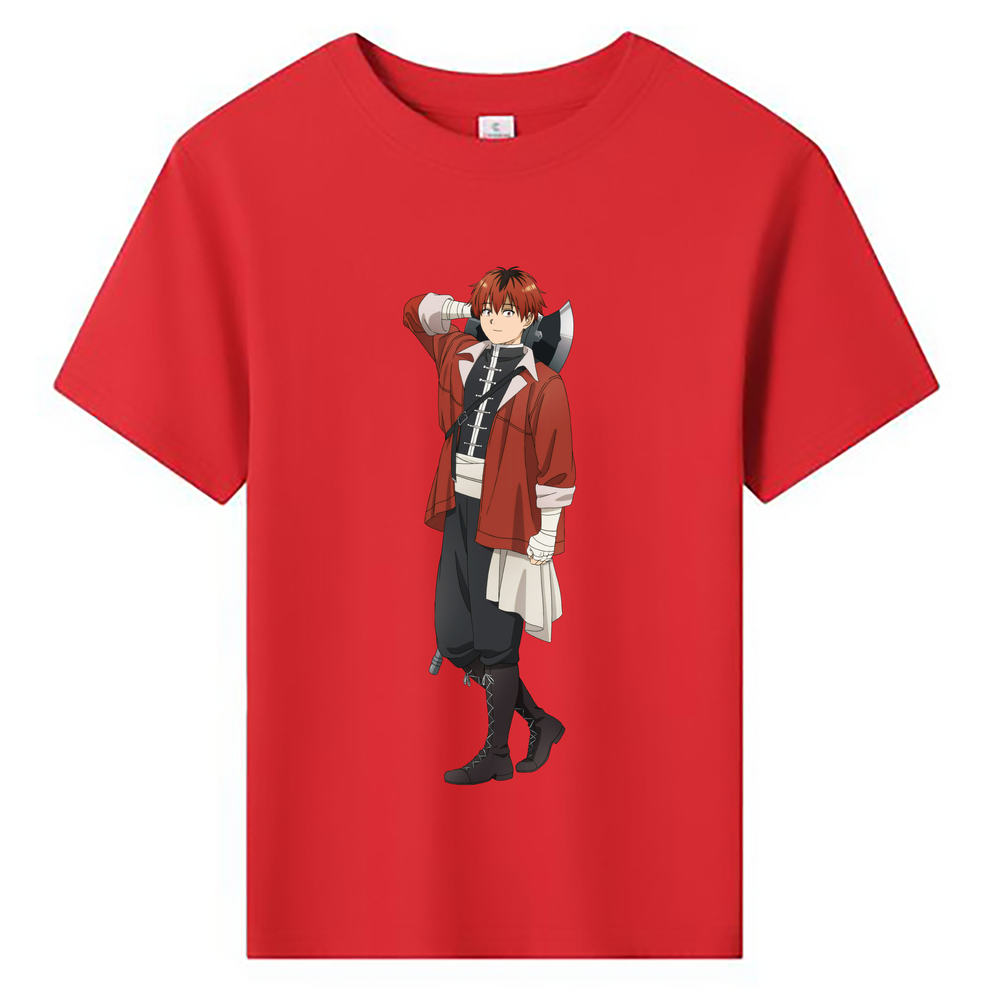 （画像用） 葬送のフリーレン Frieren 綿100％キッズTシャツ（フロントプリント）