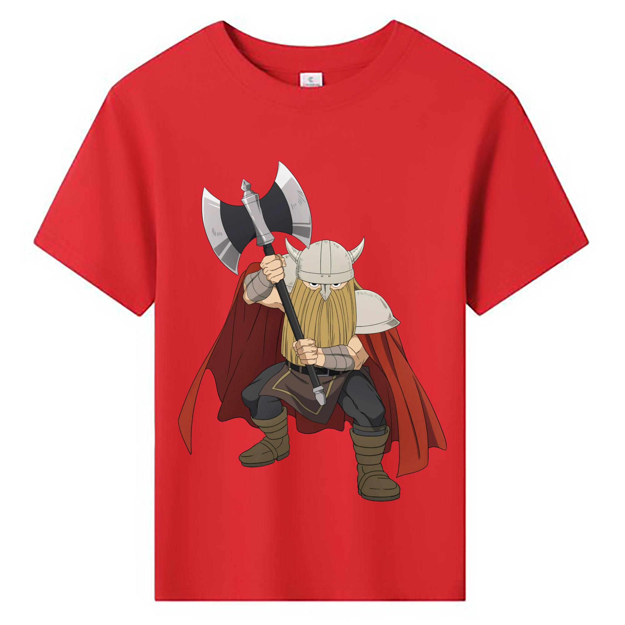 （画像用） 葬送のフリーレン Frieren 綿100％キッズTシャツ（フロントプリント）