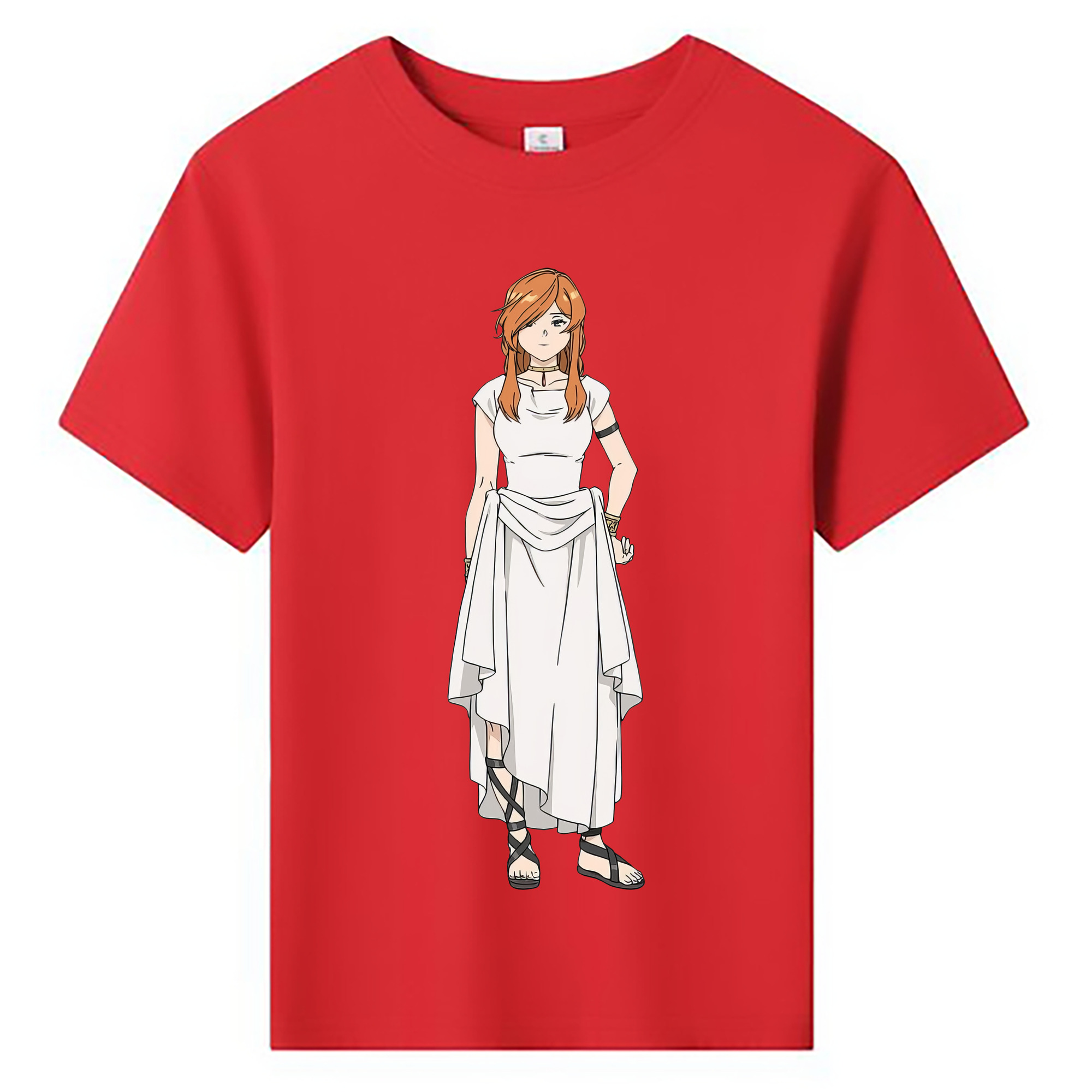（画像用） 葬送のフリーレン Frieren 綿100％キッズTシャツ（フロントプリント）