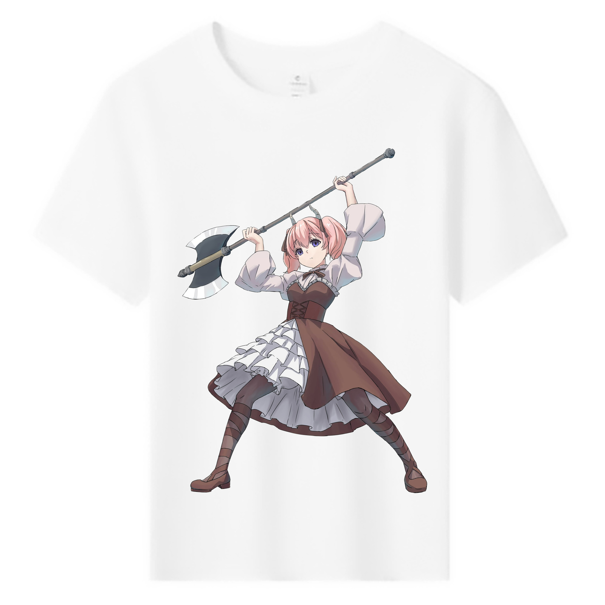 （画像用） 葬送のフリーレン Frieren 綿100％キッズTシャツ（フロントプリント）
