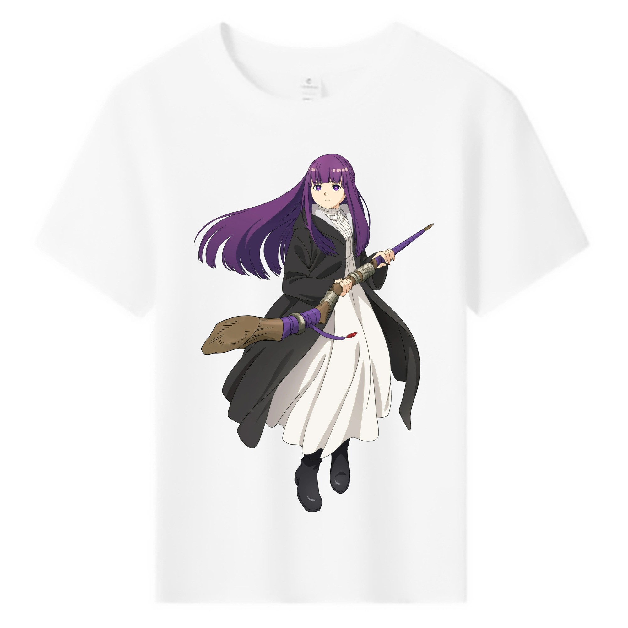 （画像用） 葬送のフリーレン Frieren 綿100％キッズTシャツ（フロントプリント）
