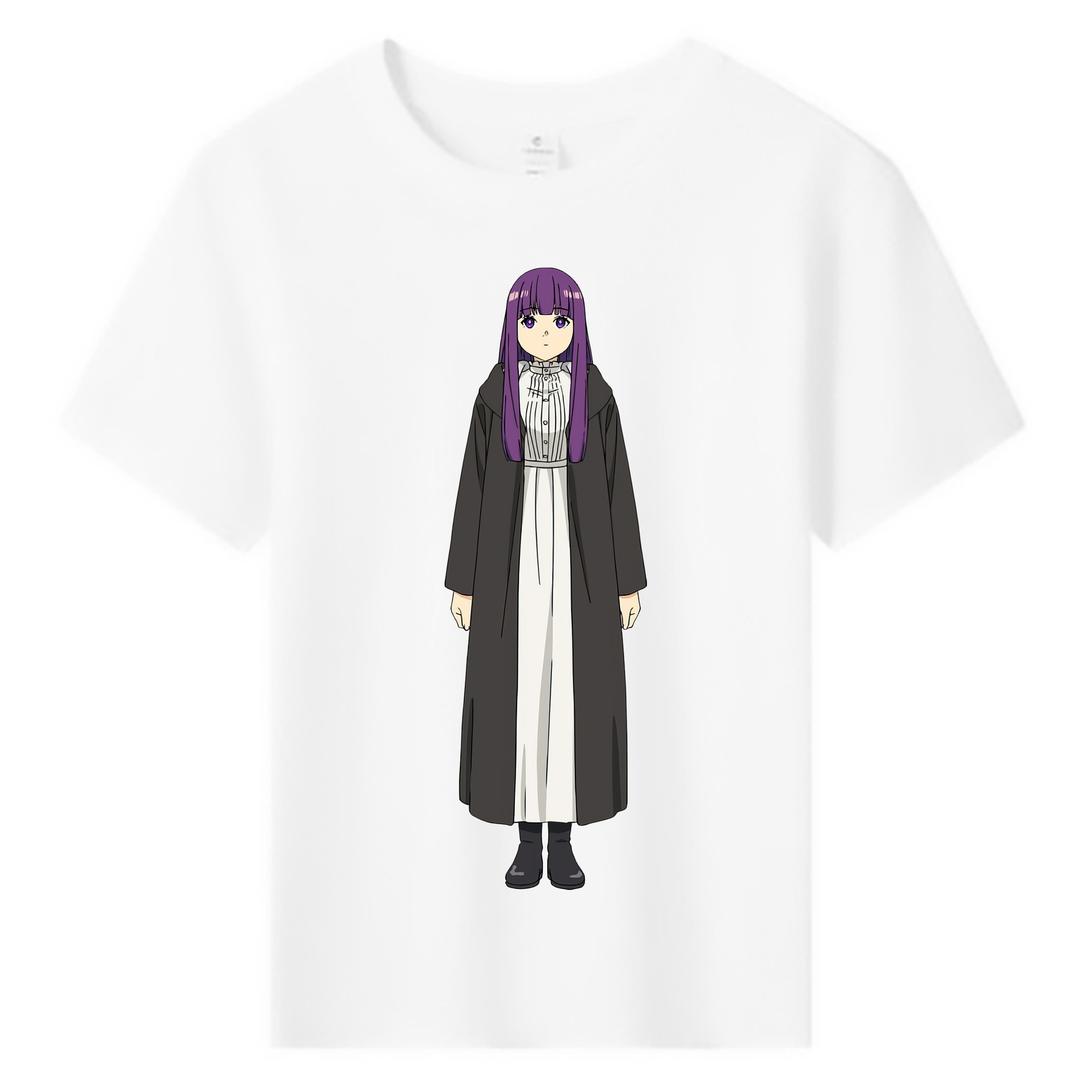 （画像用） 葬送のフリーレン Frieren 綿100％キッズTシャツ（フロントプリント）