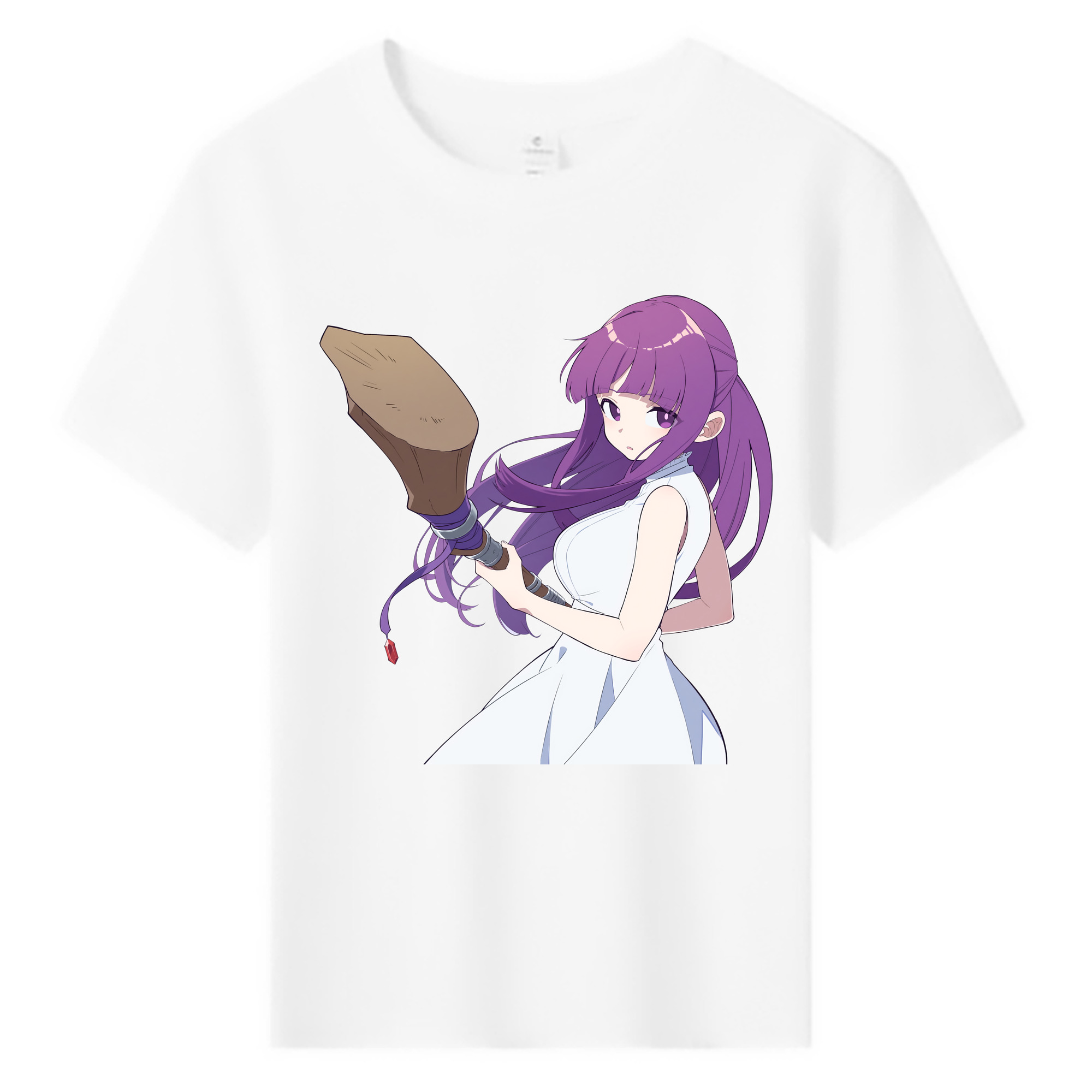 （画像用） 葬送のフリーレン Frieren 綿100％キッズTシャツ（フロントプリント）