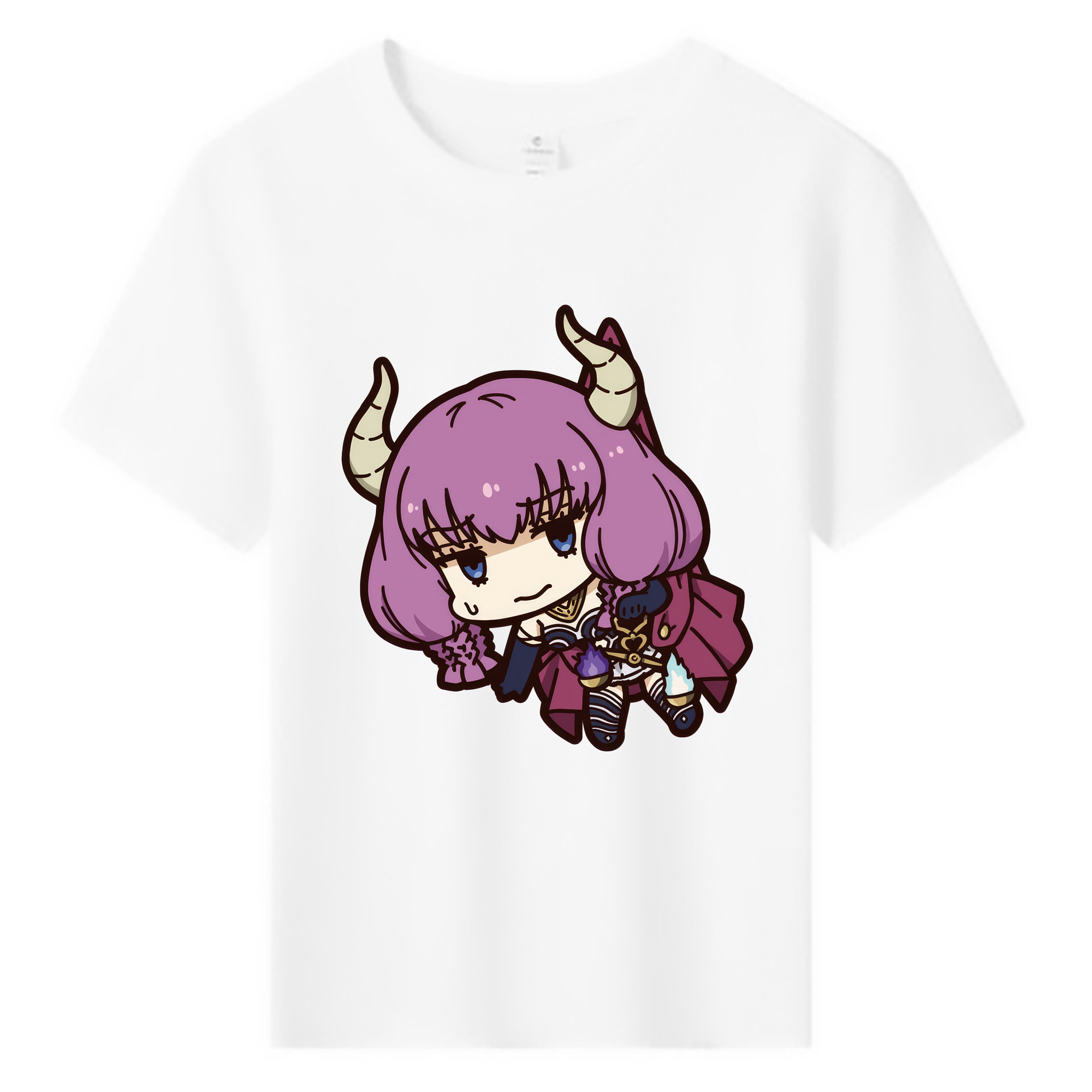（画像用） 葬送のフリーレン Frieren 綿100％キッズTシャツ（フロントプリント）
