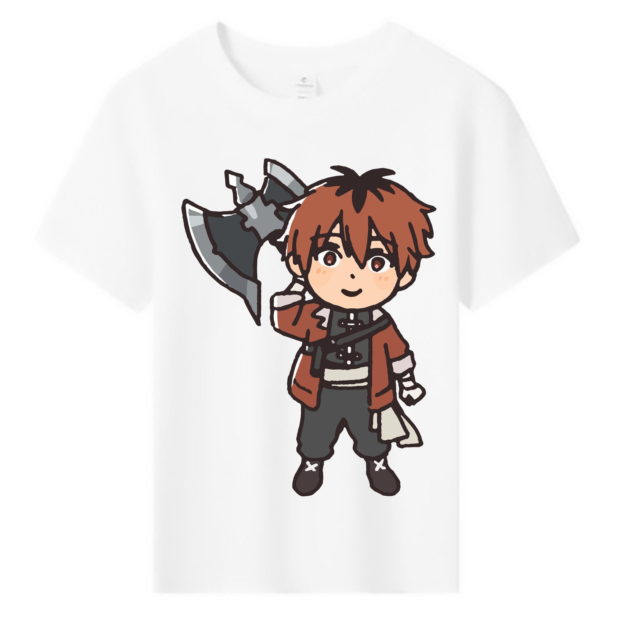 （画像用） 葬送のフリーレン Frieren 綿100％キッズTシャツ（フロントプリント）