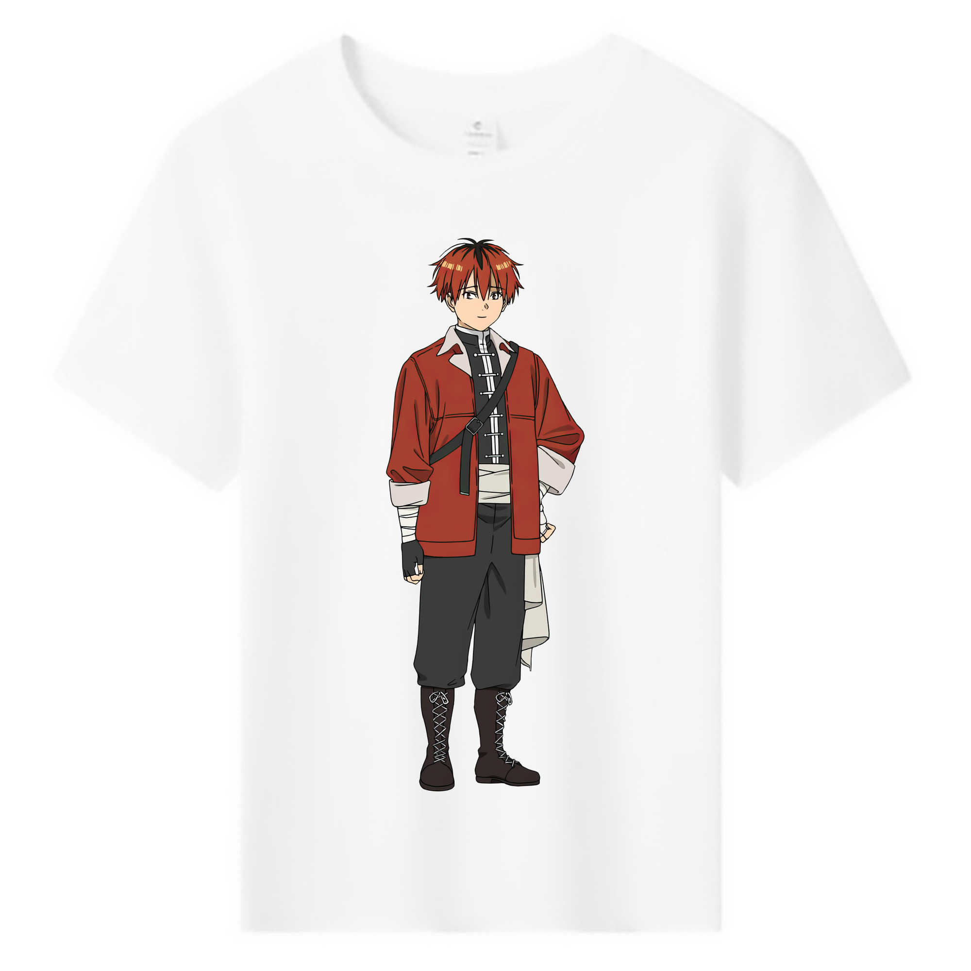 （画像用） 葬送のフリーレン Frieren 綿100％キッズTシャツ（フロントプリント）