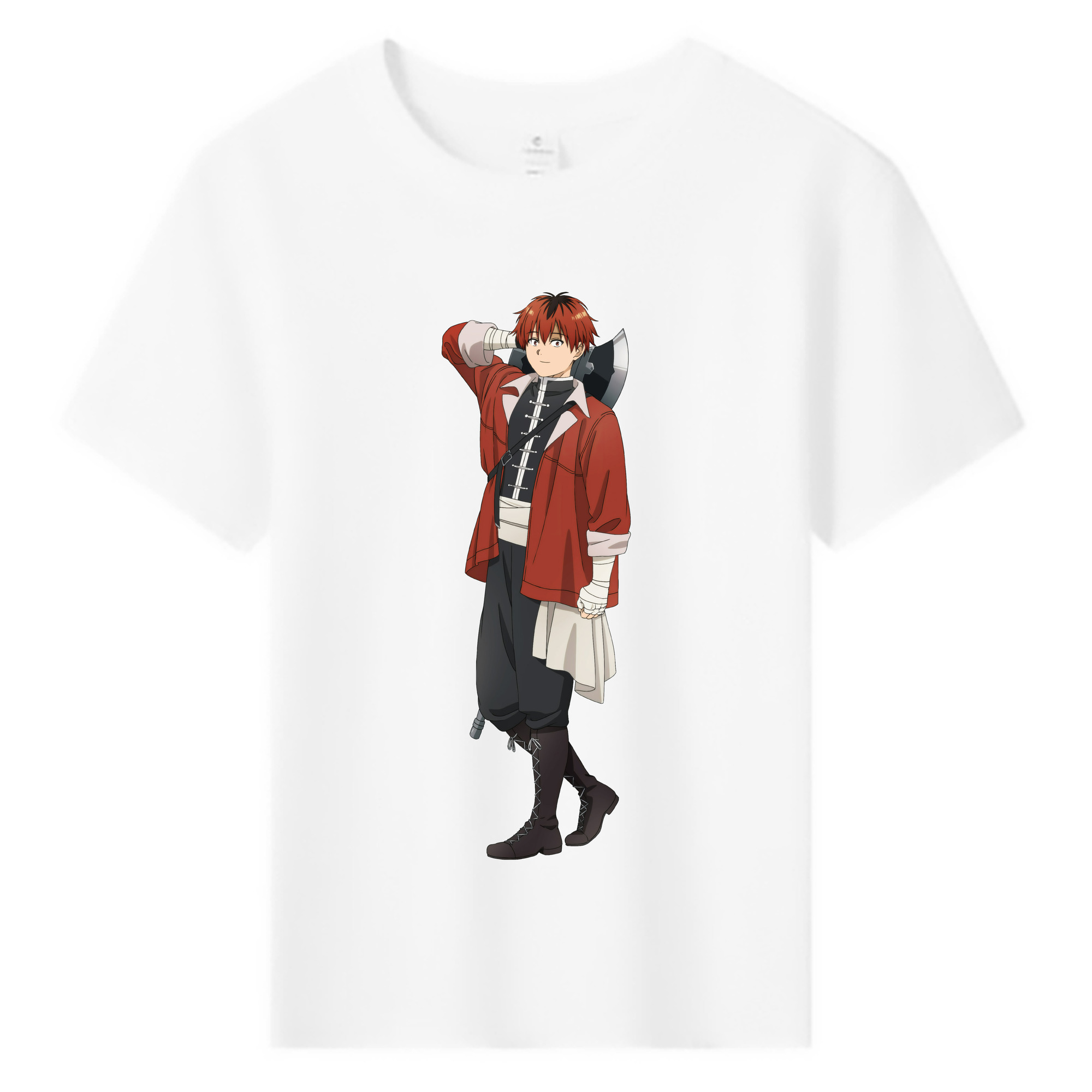 （画像用） 葬送のフリーレン Frieren 綿100％キッズTシャツ（フロントプリント）