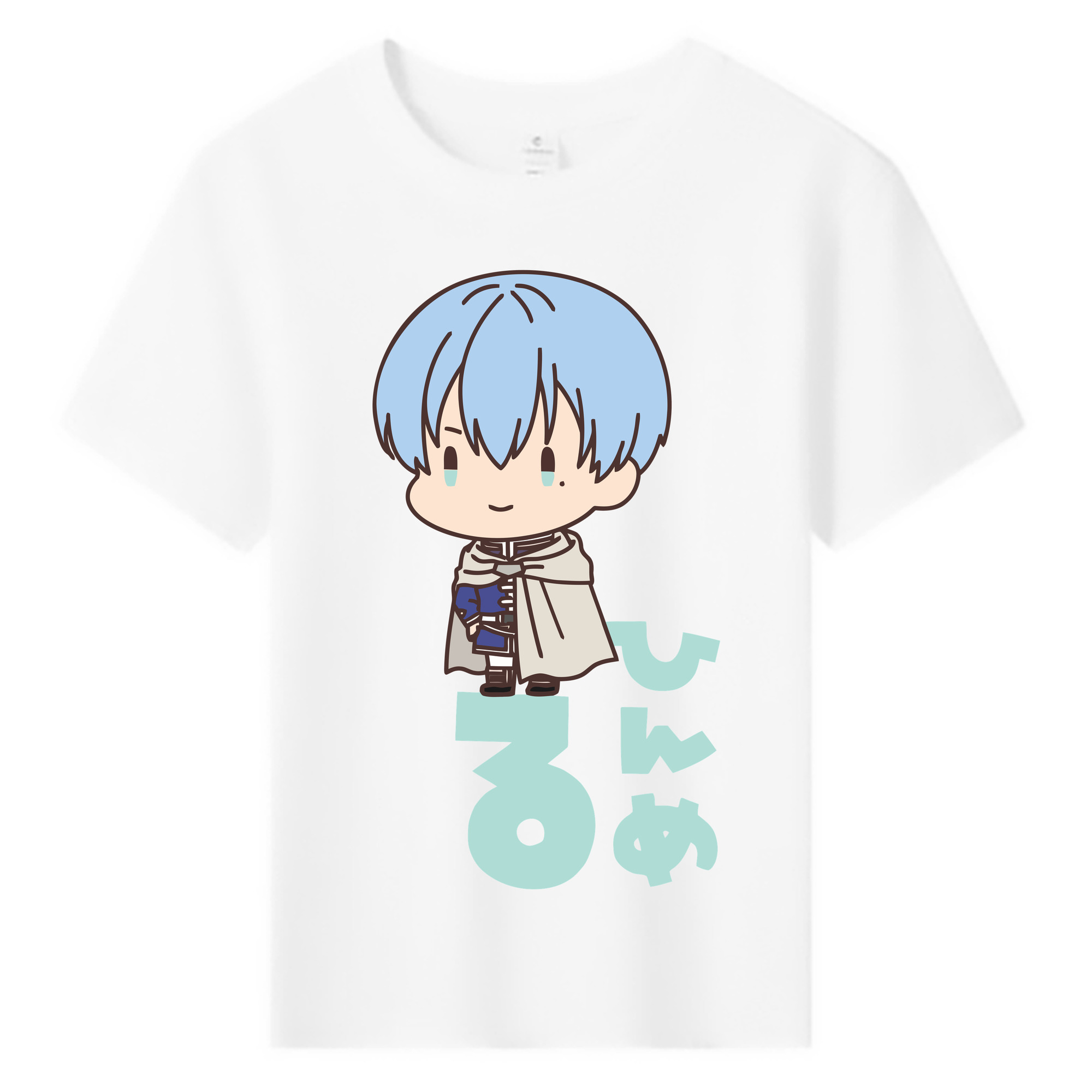 （画像用） 葬送のフリーレン Frieren 綿100％キッズTシャツ（フロントプリント）