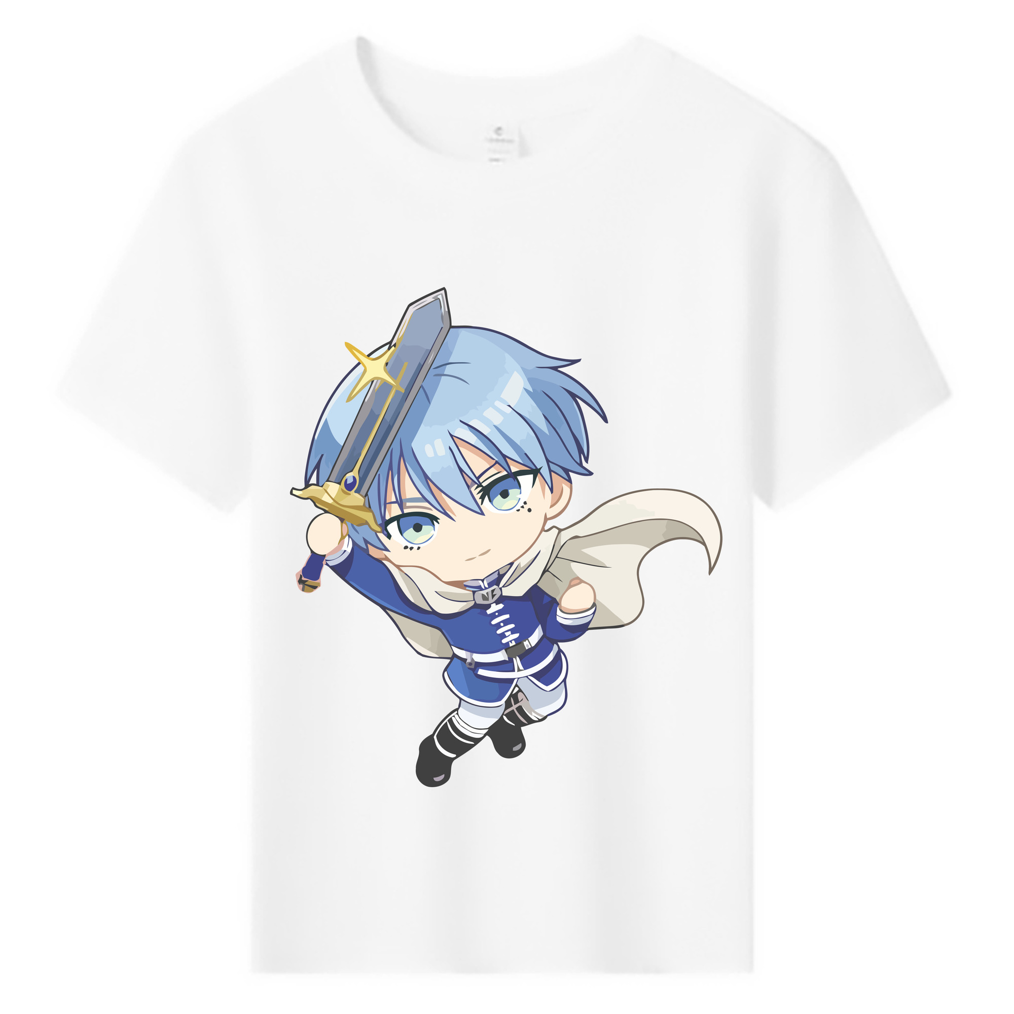 （画像用） 葬送のフリーレン Frieren 綿100％キッズTシャツ（フロントプリント）