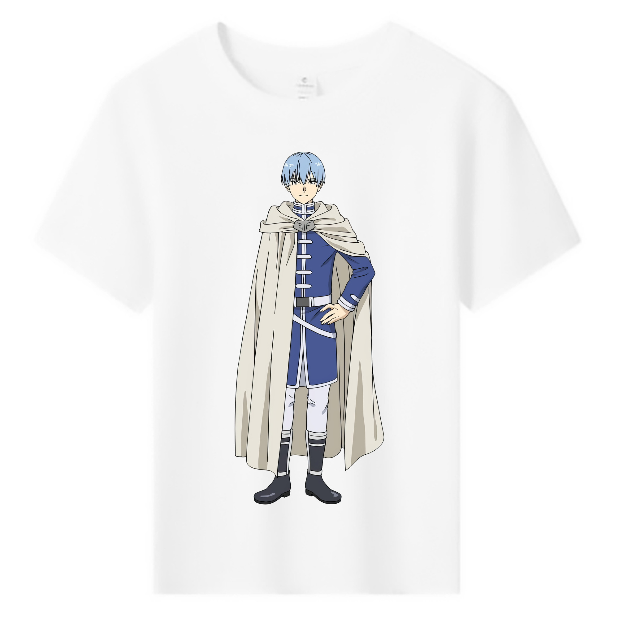 （画像用） 葬送のフリーレン Frieren 綿100％キッズTシャツ（フロントプリント）