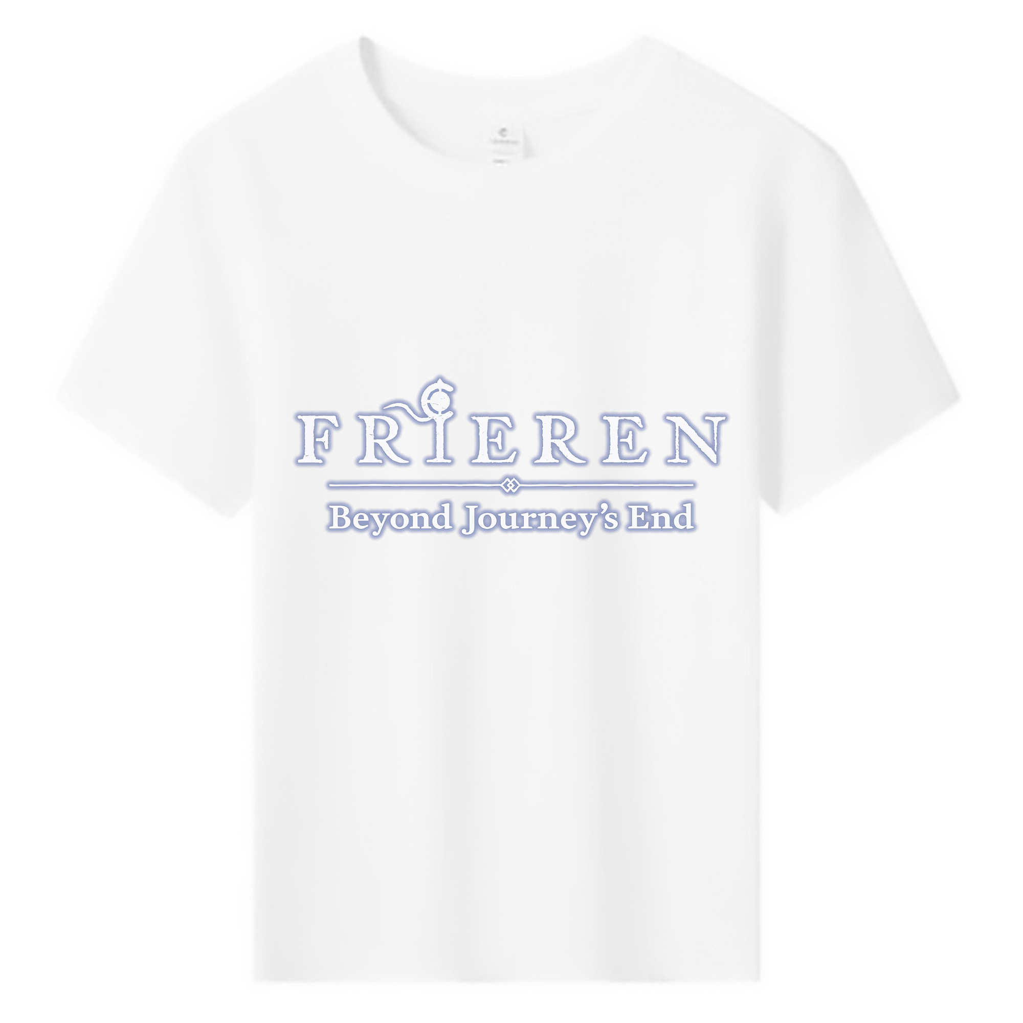 （画像用） 葬送のフリーレン Frieren 綿100％キッズTシャツ（フロントプリント）