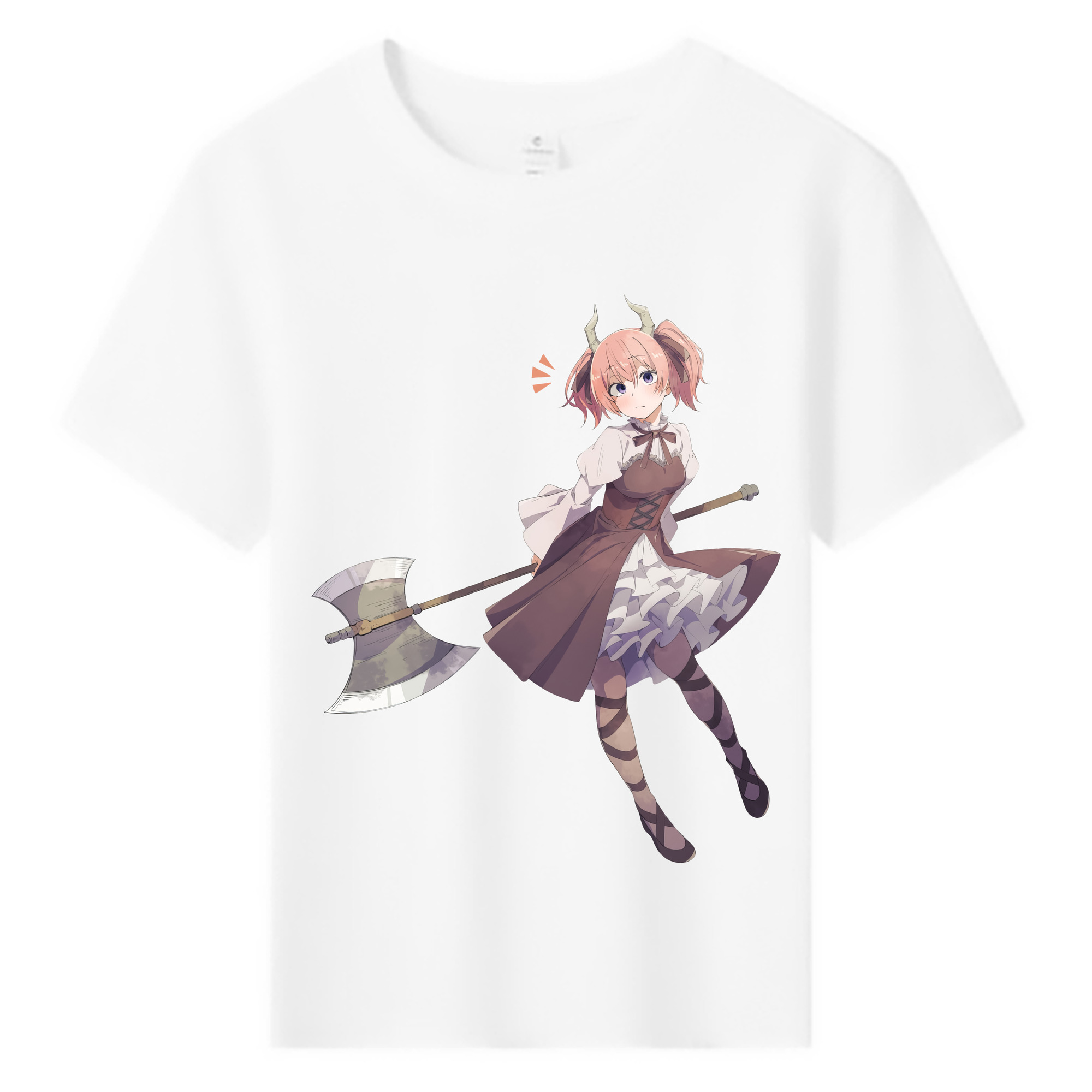 （画像用） 葬送のフリーレン Frieren 綿100％キッズTシャツ（フロントプリント）