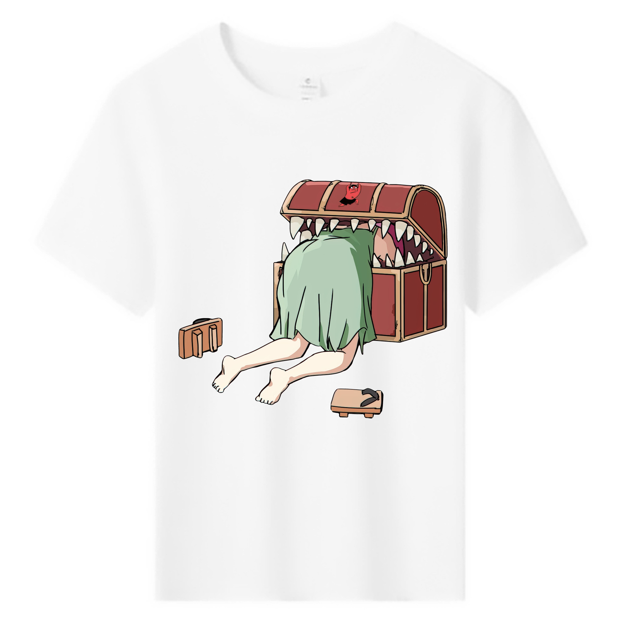 （画像用） 葬送のフリーレン Frieren 綿100％キッズTシャツ（フロントプリント）