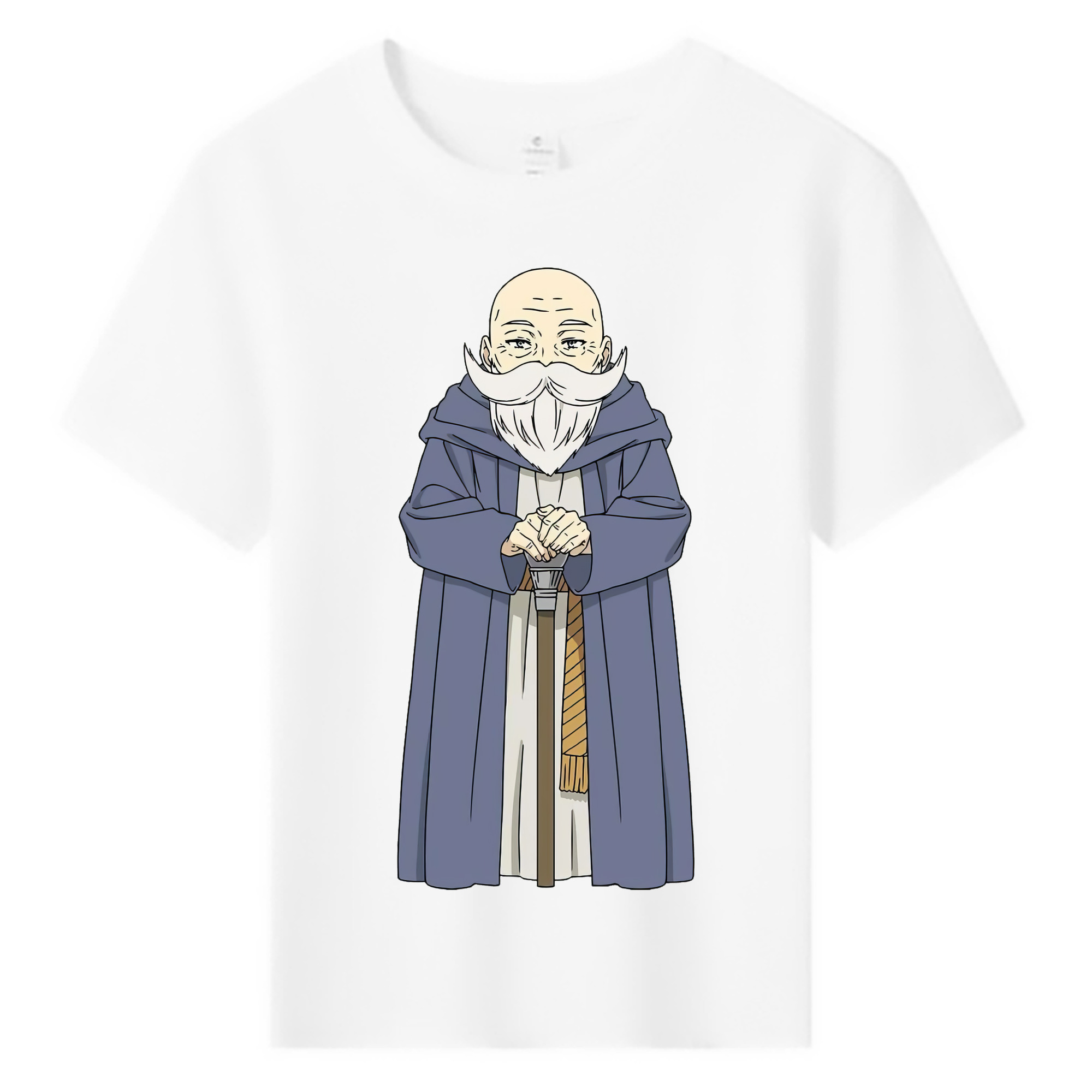 （画像用） 葬送のフリーレン Frieren 綿100％キッズTシャツ（フロントプリント）