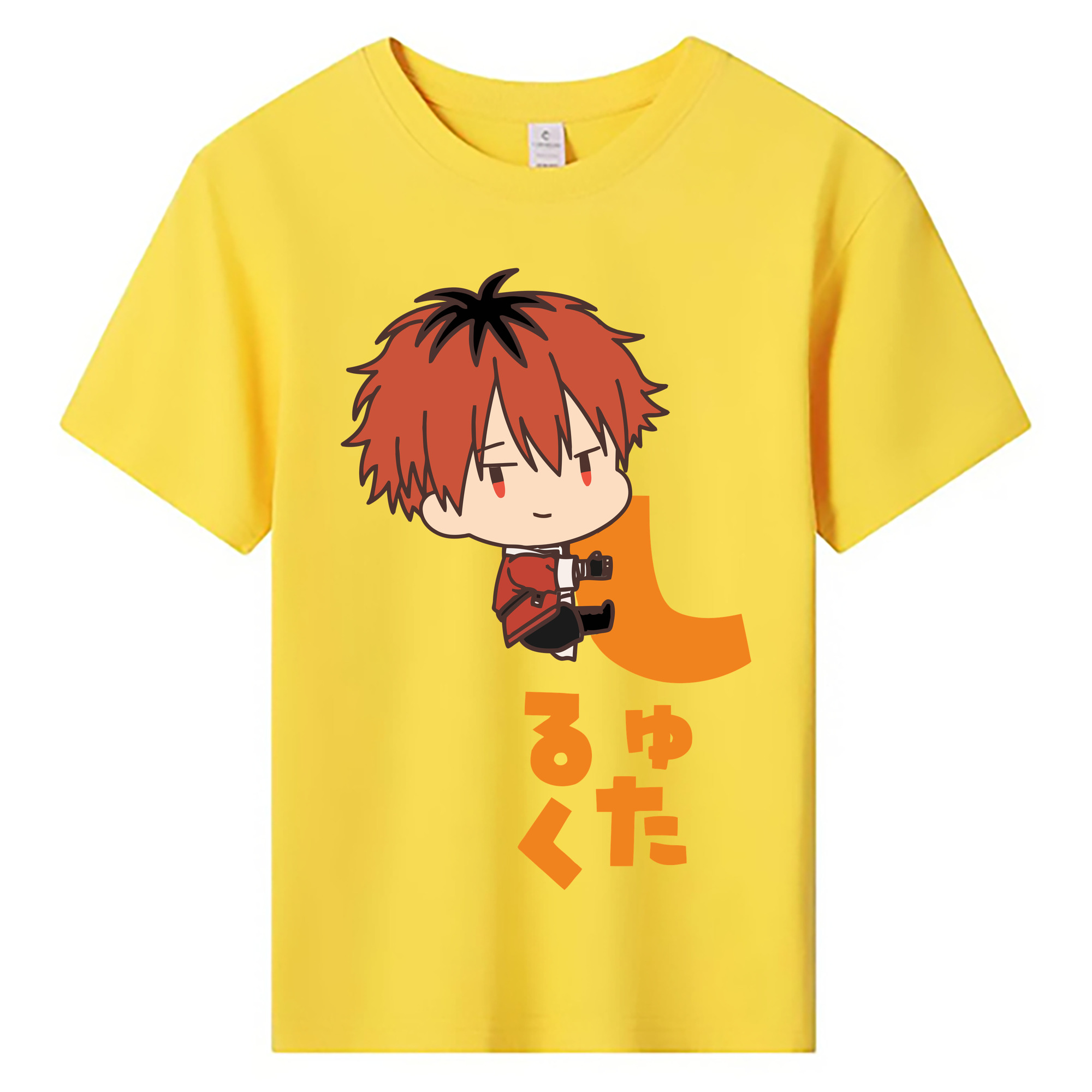 （画像用） 葬送のフリーレン Frieren 綿100％キッズTシャツ（フロントプリント）