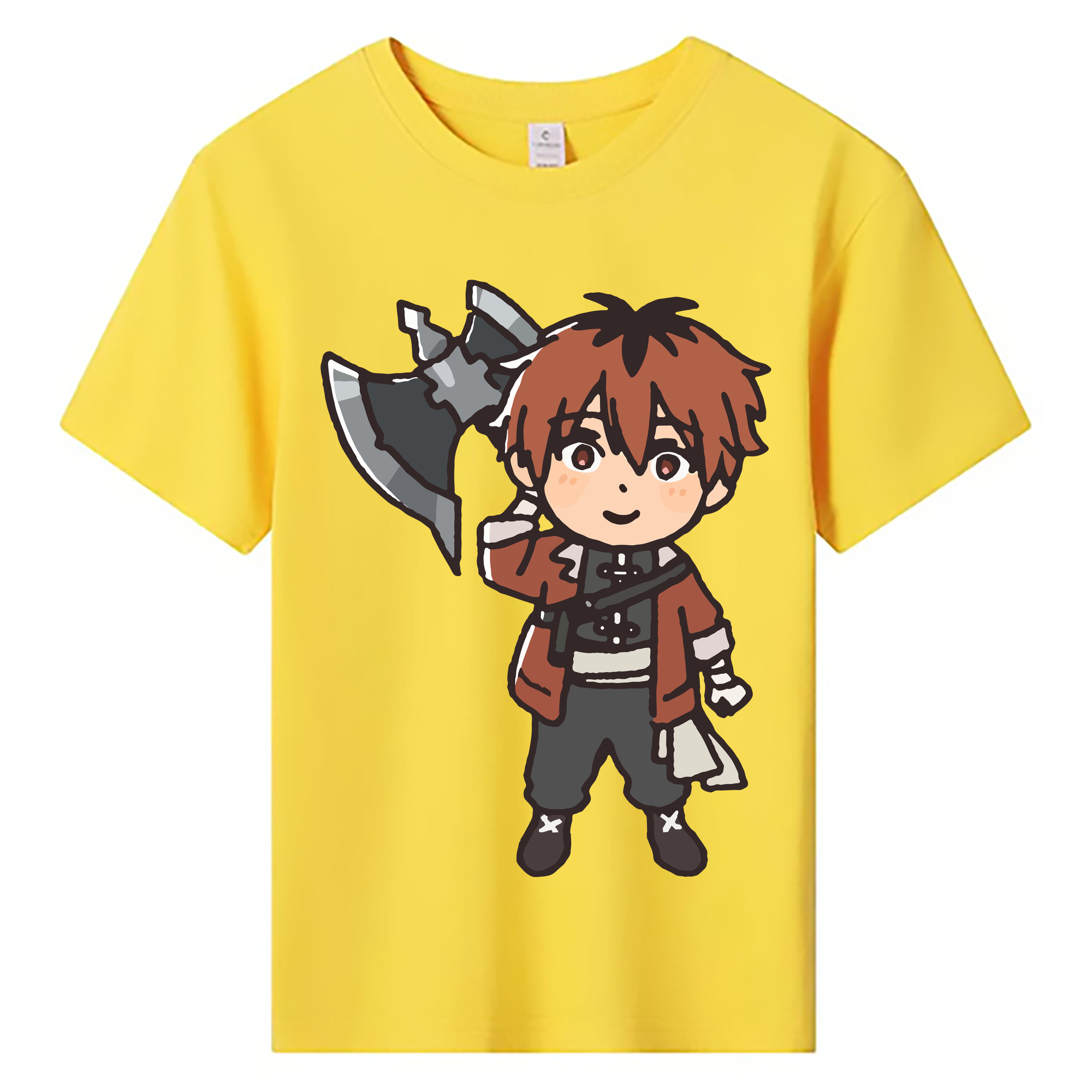 （画像用） 葬送のフリーレン Frieren 綿100％キッズTシャツ（フロントプリント）
