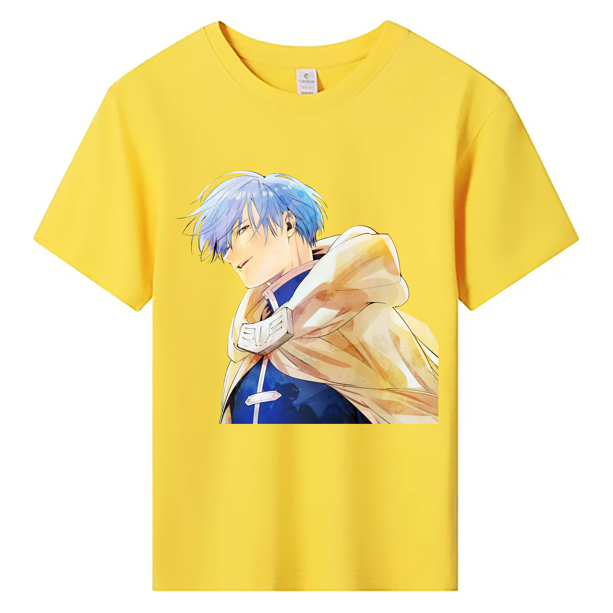（画像用） 葬送のフリーレン Frieren 綿100％キッズTシャツ（フロントプリント）