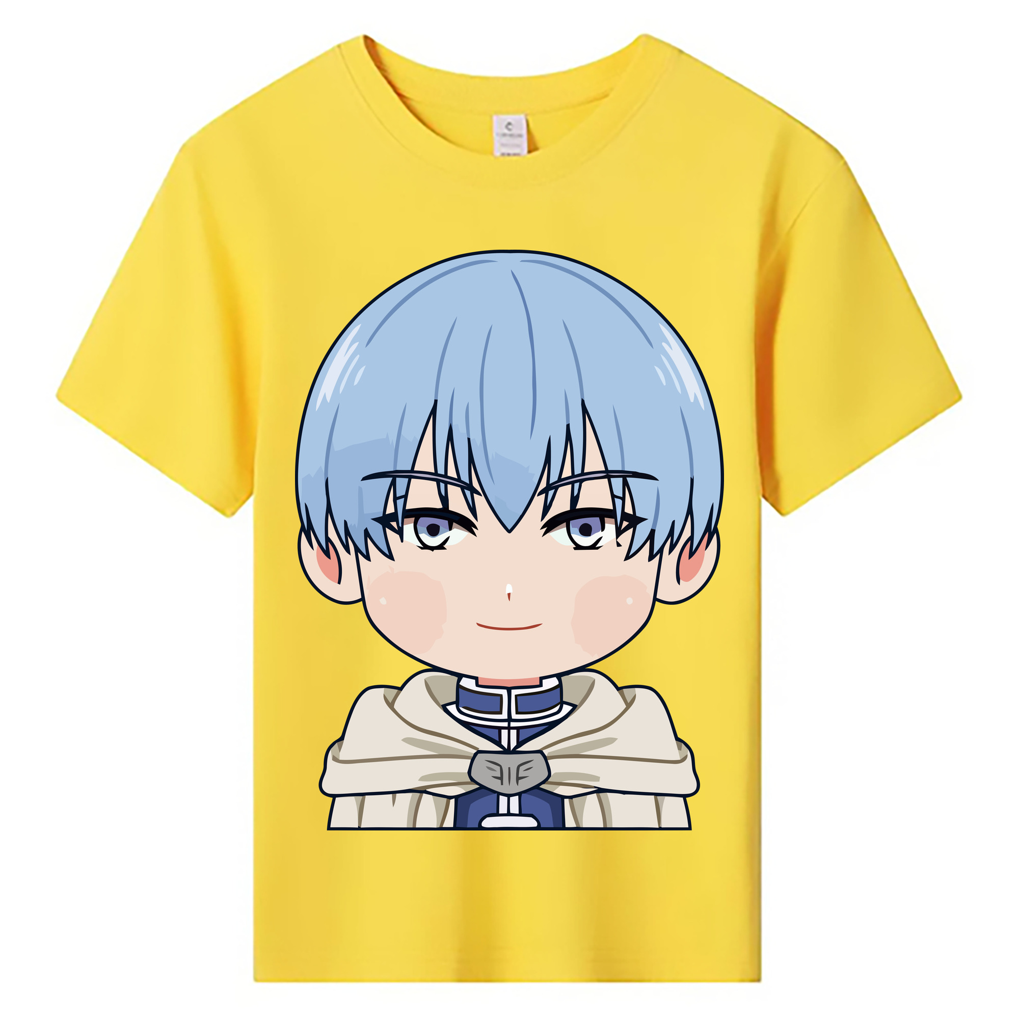 （画像用） 葬送のフリーレン Frieren 綿100％キッズTシャツ（フロントプリント）