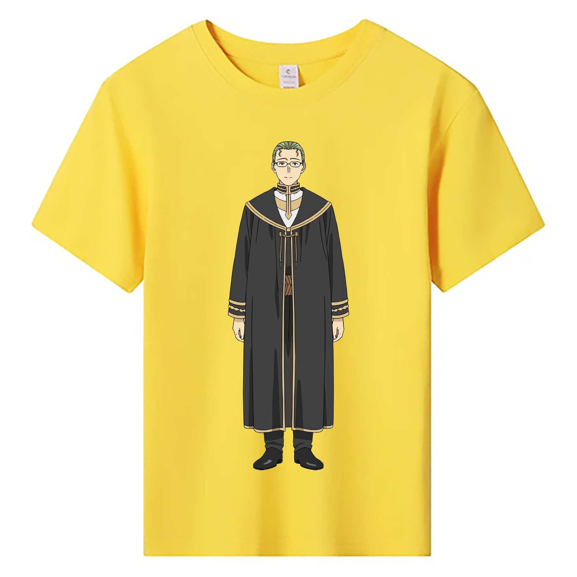 （画像用） 葬送のフリーレン Frieren 綿100％キッズTシャツ（フロントプリント）