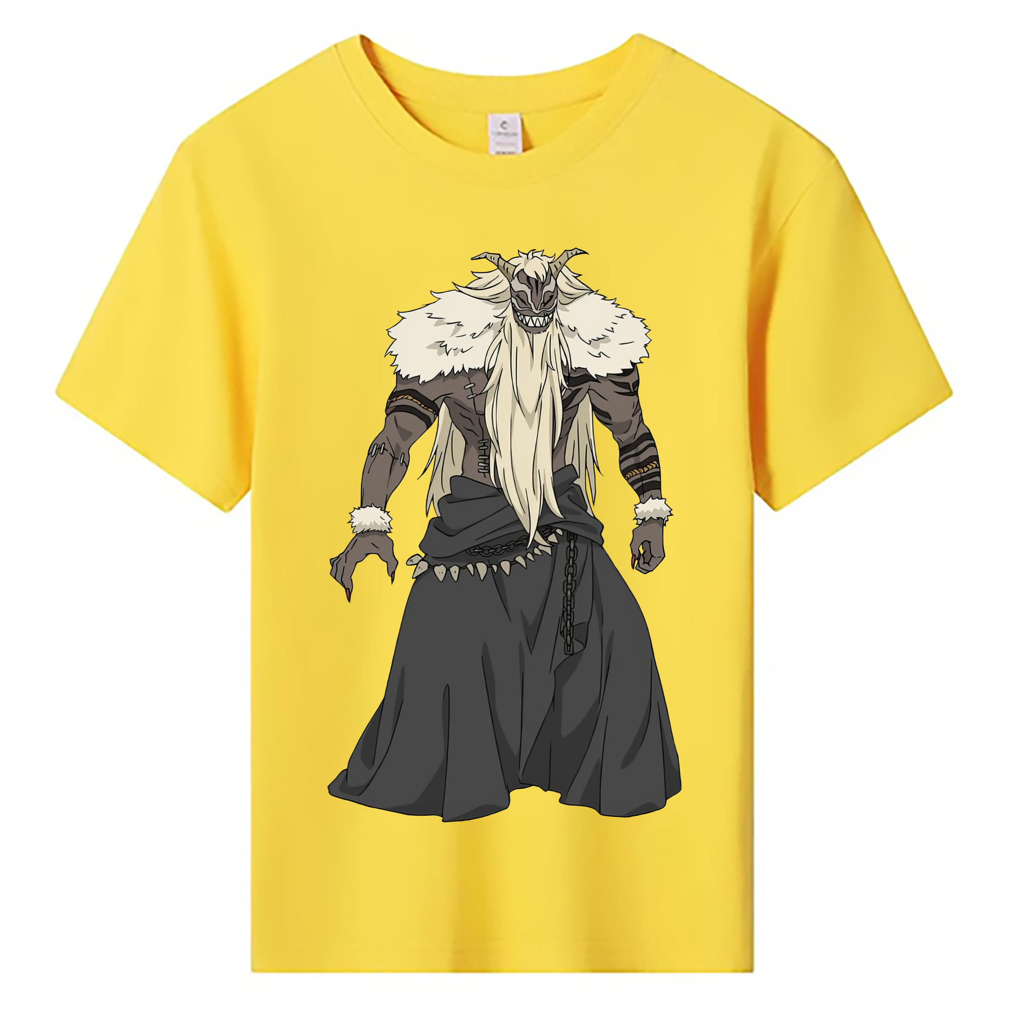 （画像用） 葬送のフリーレン Frieren 綿100％キッズTシャツ（フロントプリント）