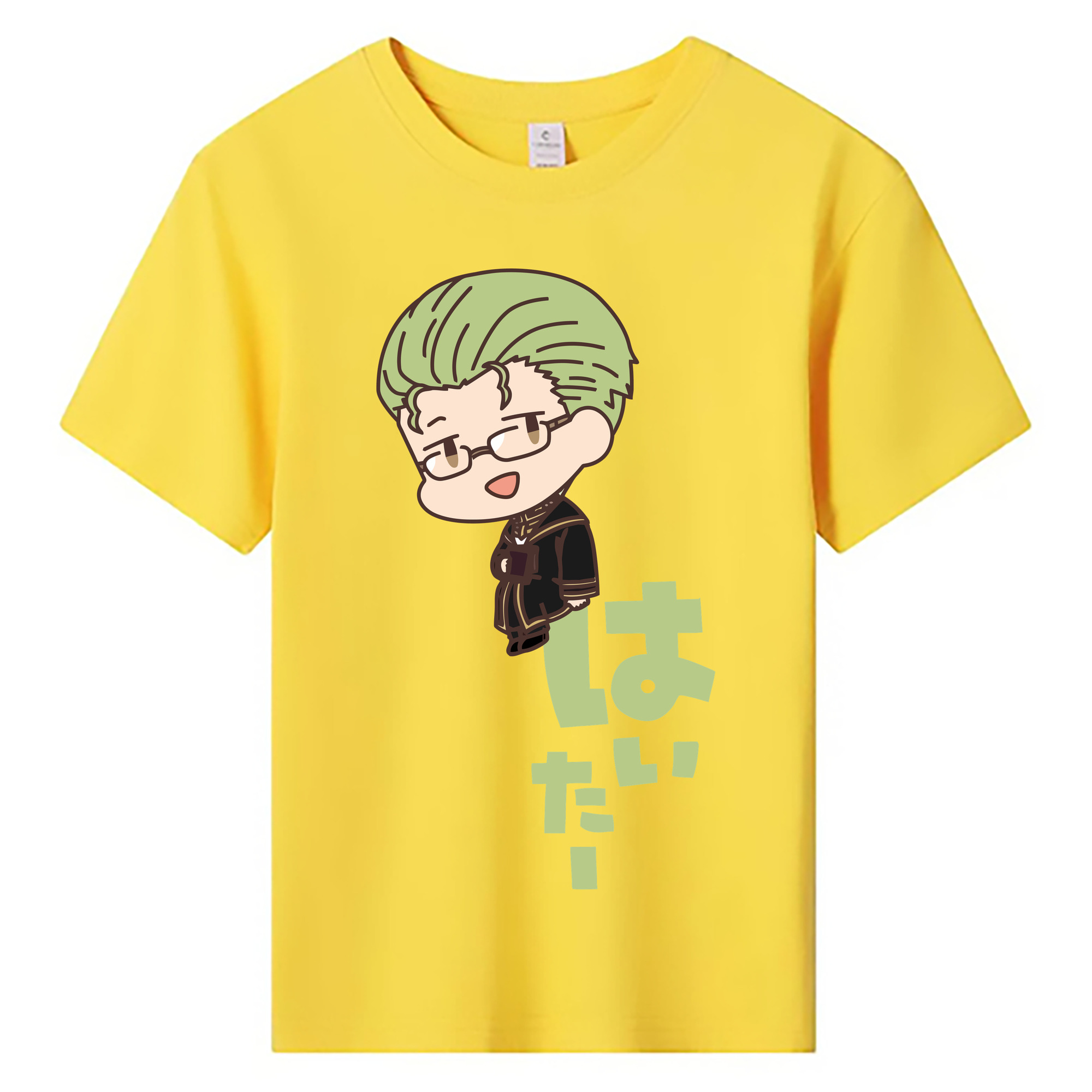 （画像用） 葬送のフリーレン Frieren 綿100％キッズTシャツ（フロントプリント）