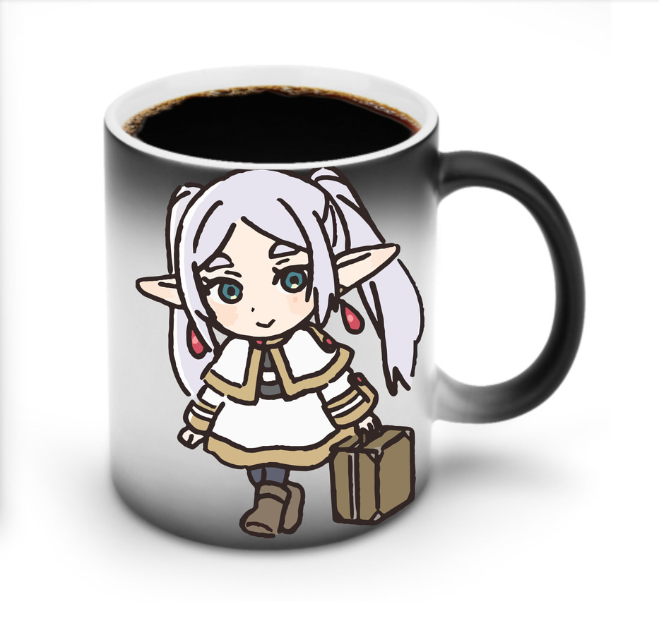 （画像用） 葬送のフリーレン Frieren 温度変色マグカップ