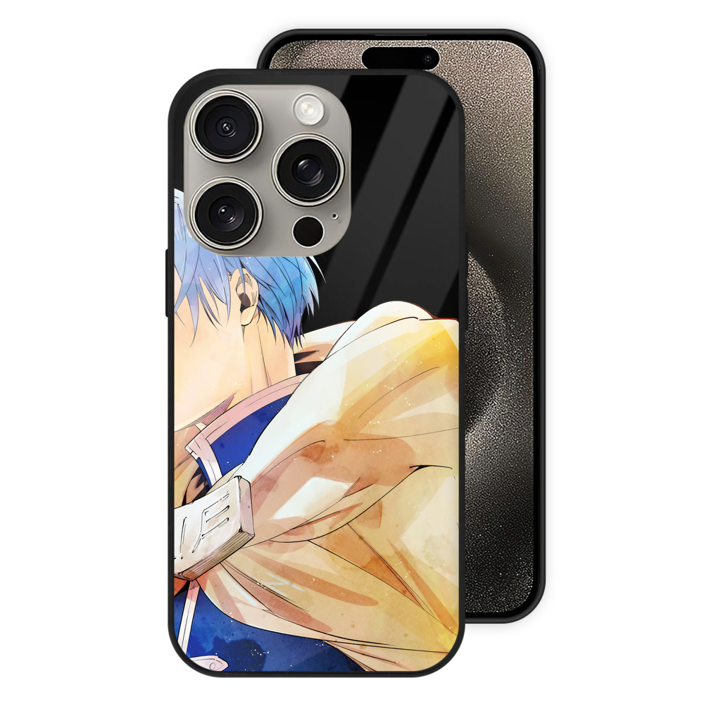 （画像用） 葬送のフリーレン Frieren 【iPhone15Pro対応】スマホケース 耐衝撃＆黄変防止 背面ガラス
