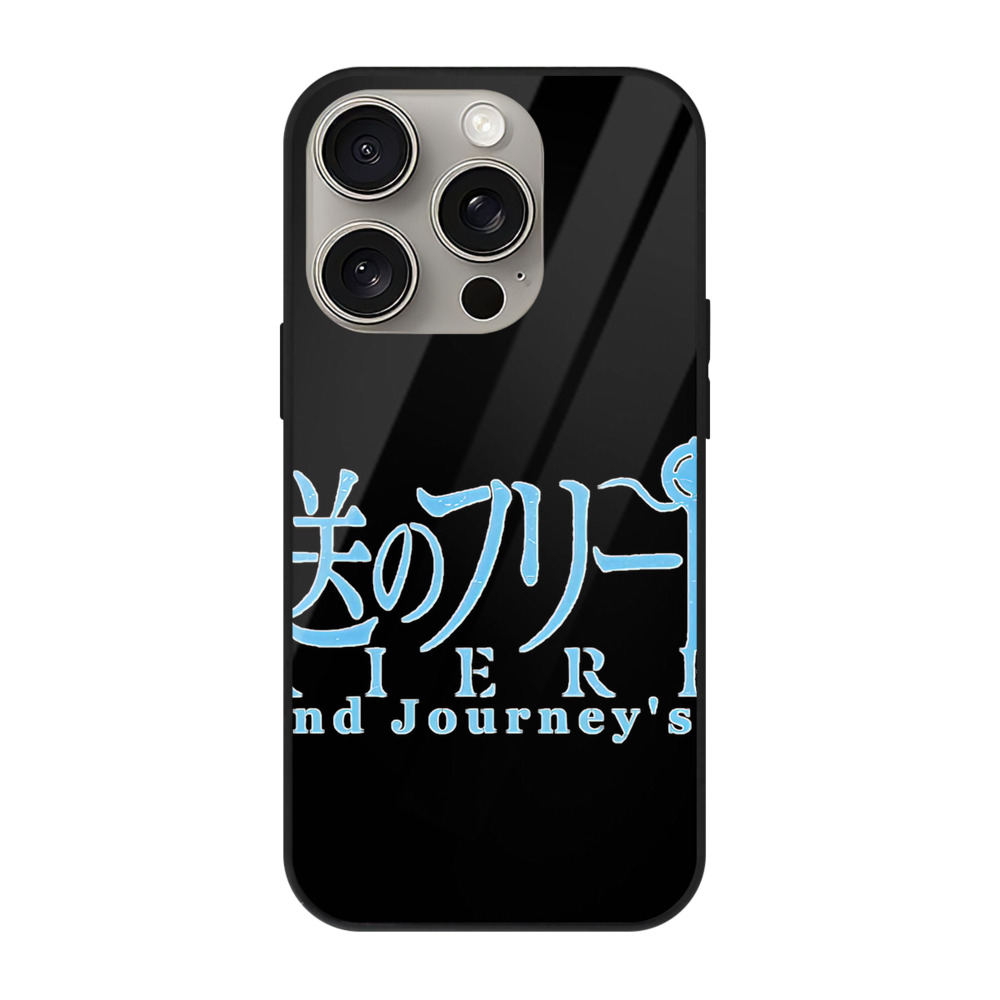 （画像用） 葬送のフリーレン Frieren 【iPhone15Pro対応】スマホケース 耐衝撃＆黄変防止 背面ガラス