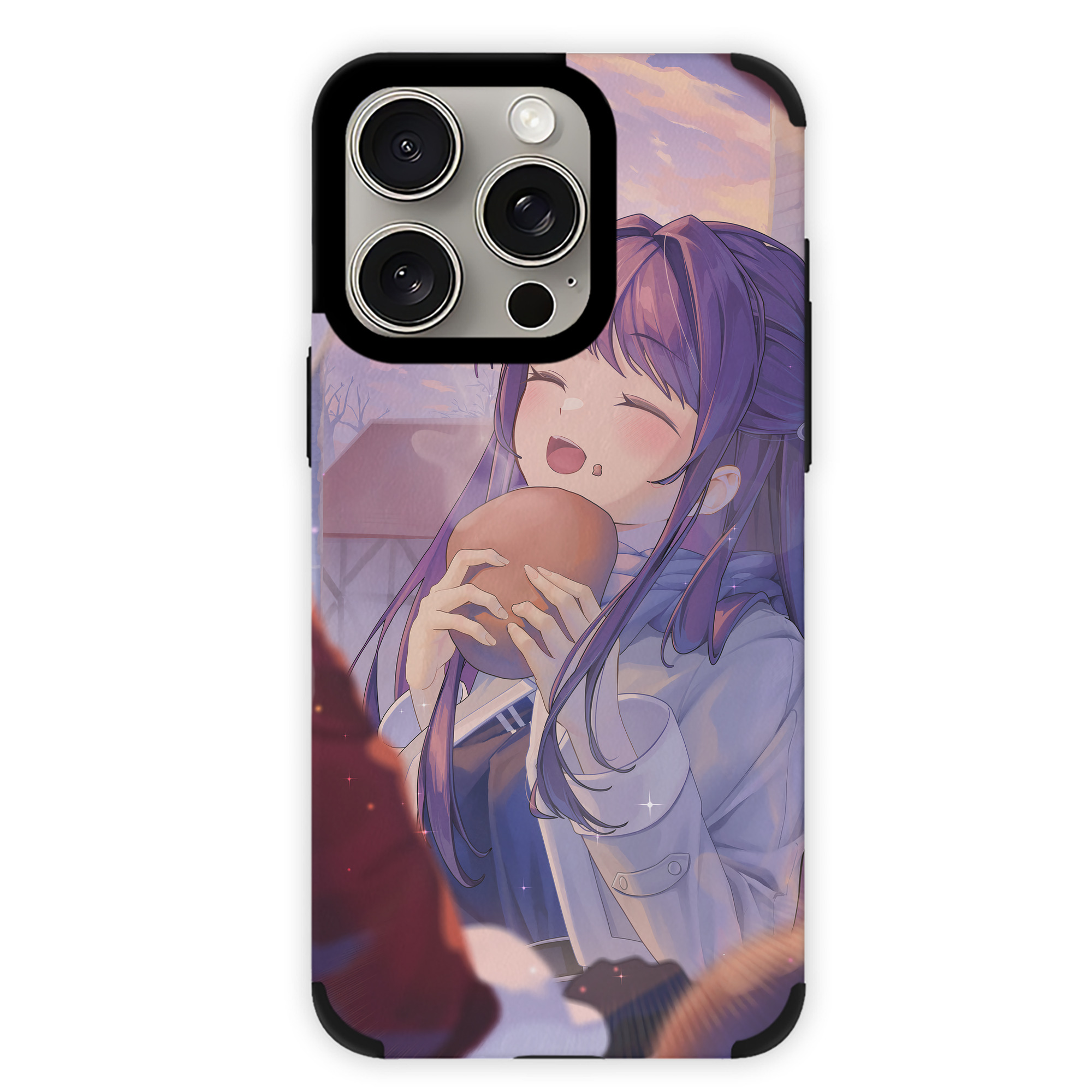 （画像用） 葬送のフリーレン Frieren 【iPhone15ProMax対応】 PUレザー スマホケース 耐衝撃＆黄変防止
