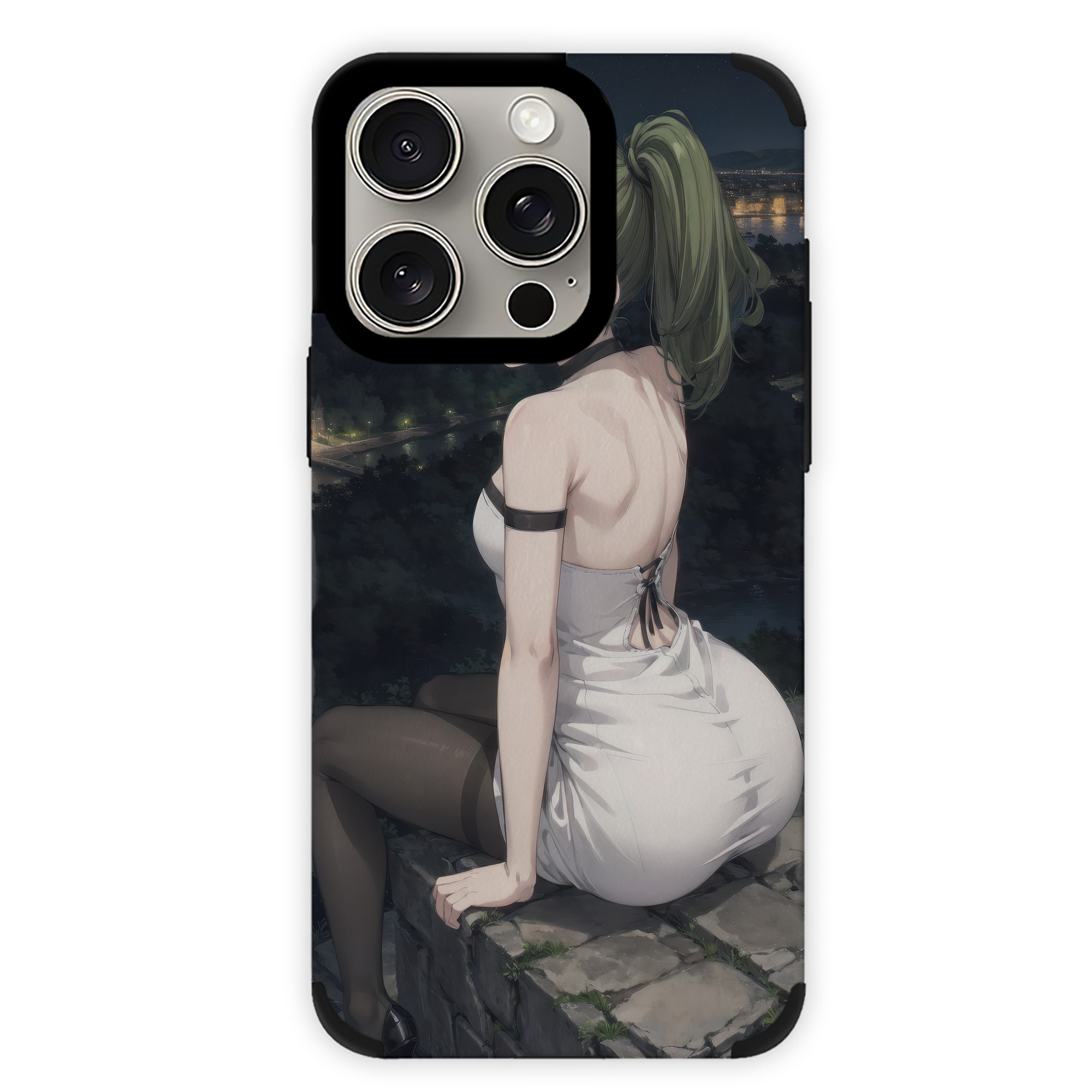 （画像用） 葬送のフリーレン Frieren 【iPhone15ProMax対応】 PUレザー スマホケース 耐衝撃＆黄変防止