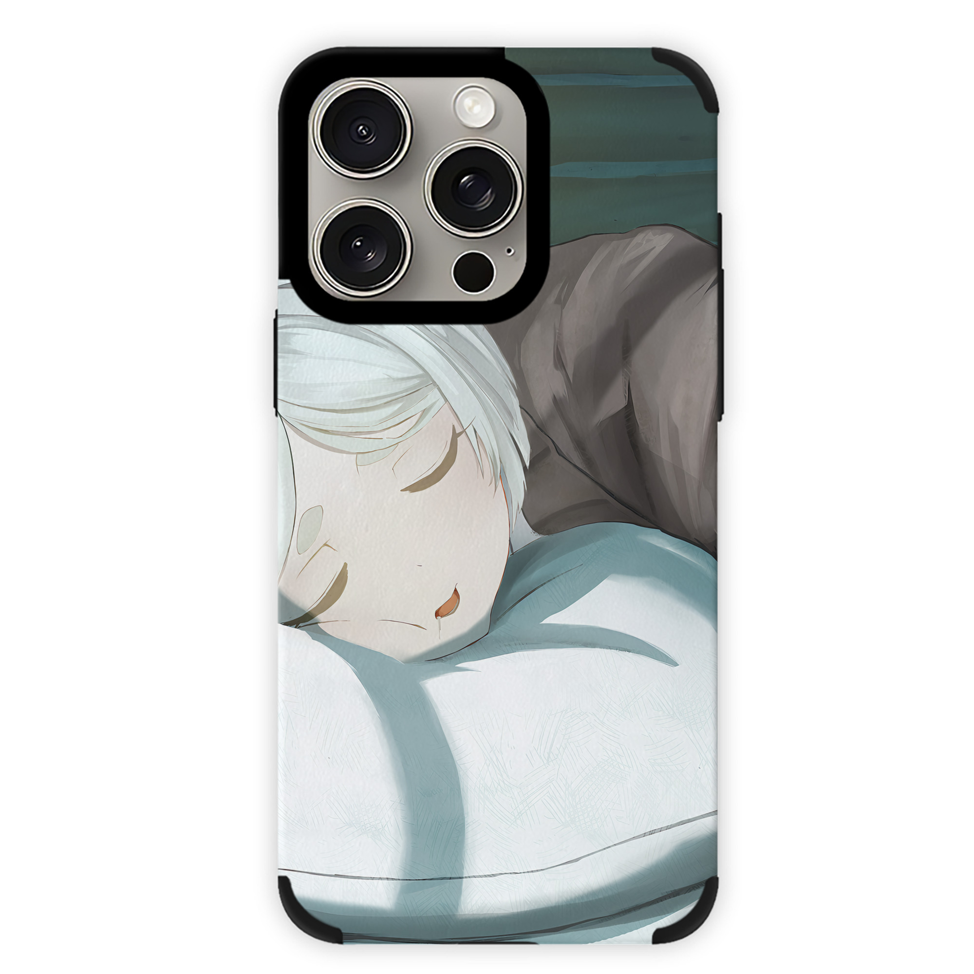 （画像用） 葬送のフリーレン Frieren 【iPhone15ProMax対応】 PUレザー スマホケース 耐衝撃＆黄変防止