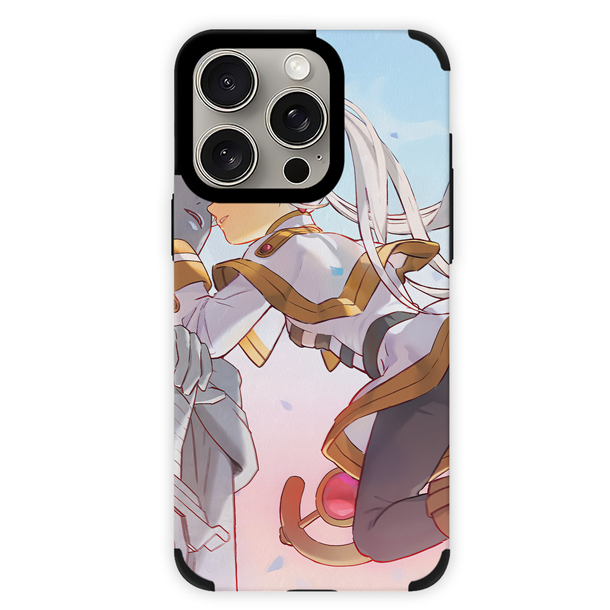 （画像用） 葬送のフリーレン Frieren 【iPhone15ProMax対応】 PUレザー スマホケース 耐衝撃＆黄変防止