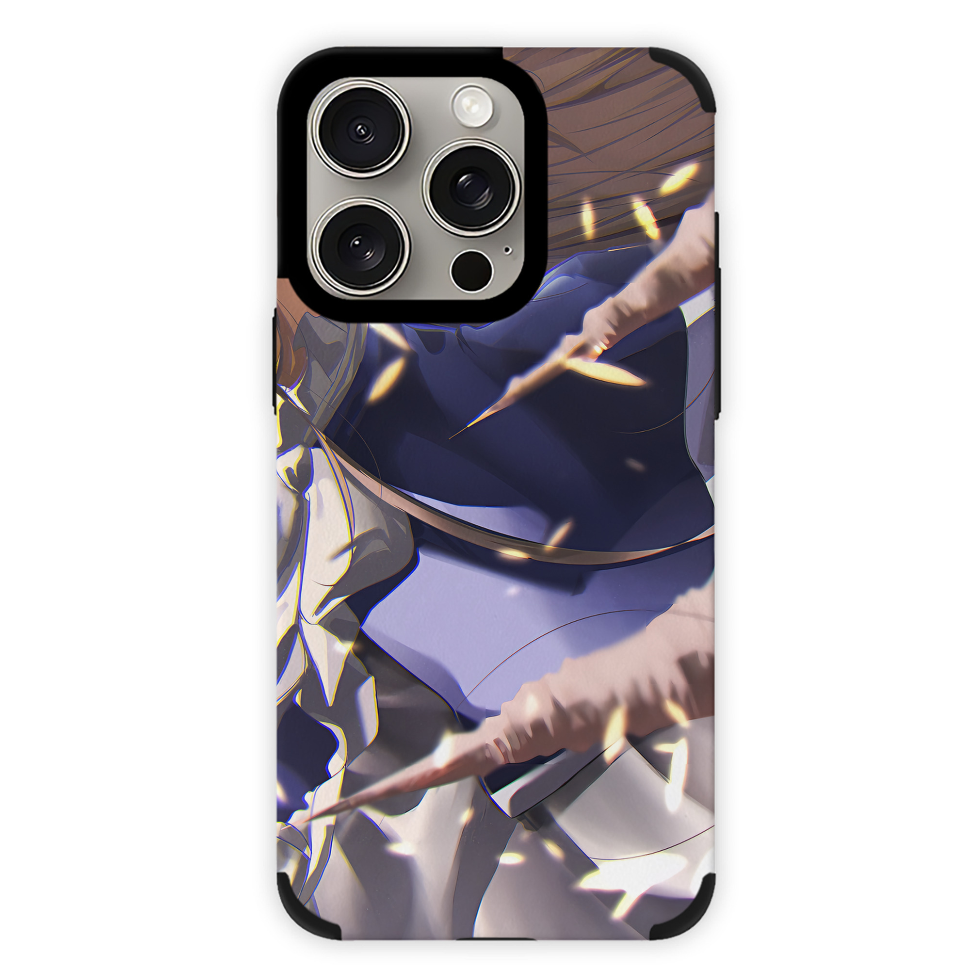 （画像用） 葬送のフリーレン Frieren 【iPhone15ProMax対応】 PUレザー スマホケース 耐衝撃＆黄変防止