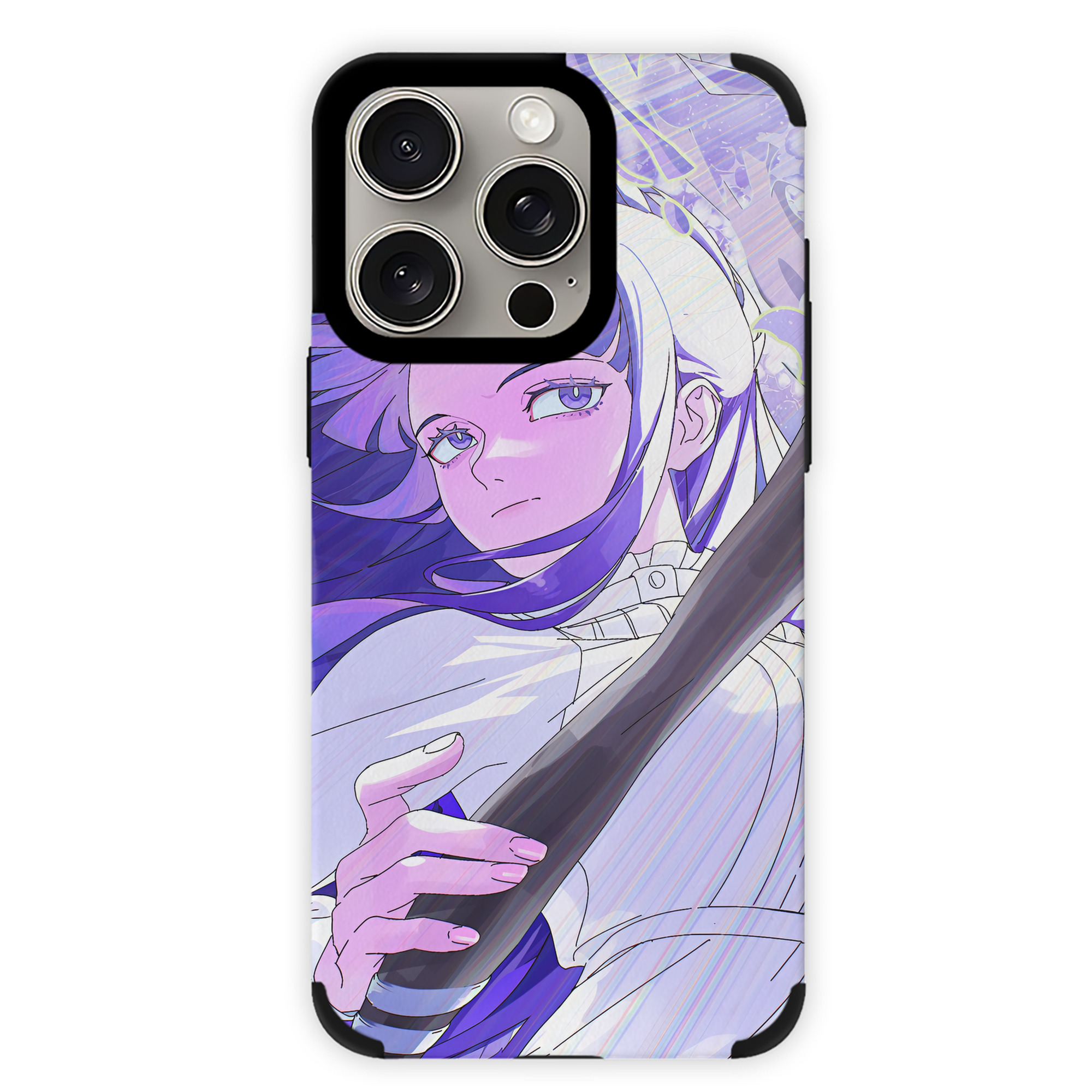 （画像用） 葬送のフリーレン Frieren 【iPhone15ProMax対応】 PUレザー スマホケース 耐衝撃＆黄変防止