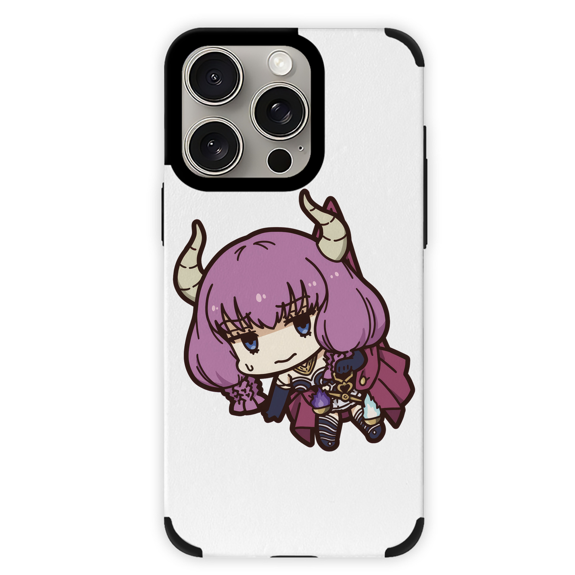（画像用） 葬送のフリーレン Frieren 【iPhone15ProMax対応】 PUレザー スマホケース 耐衝撃＆黄変防止